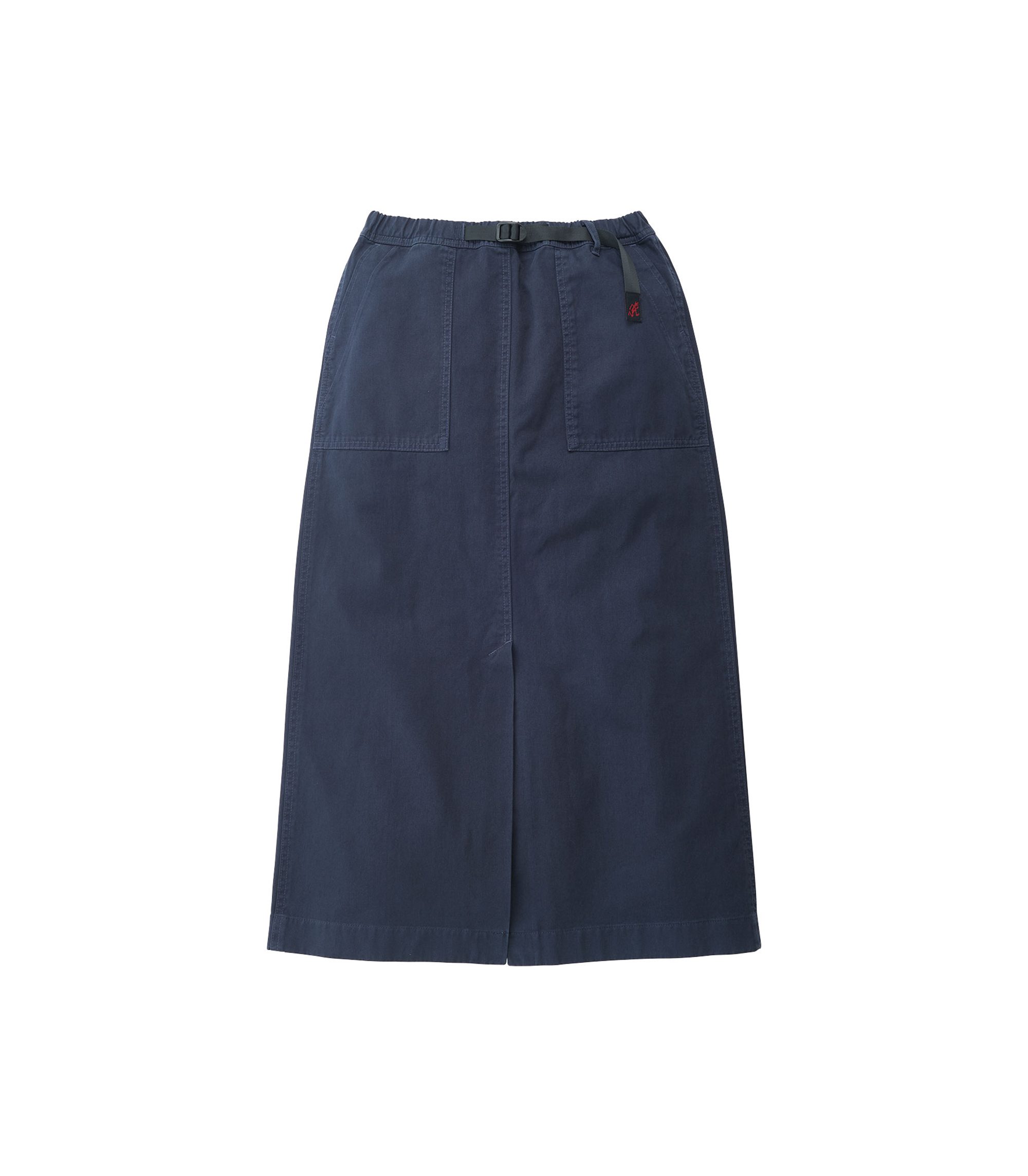 Long Baker Skirt - Double Navy