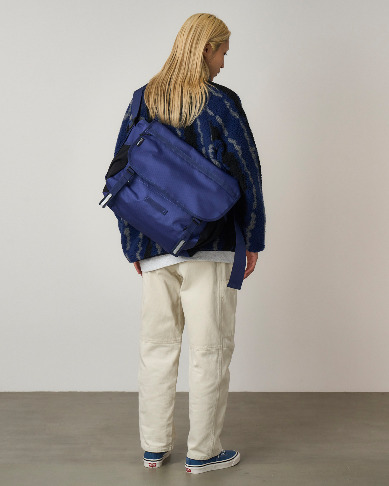Messenger Bag - Dusty Blue
