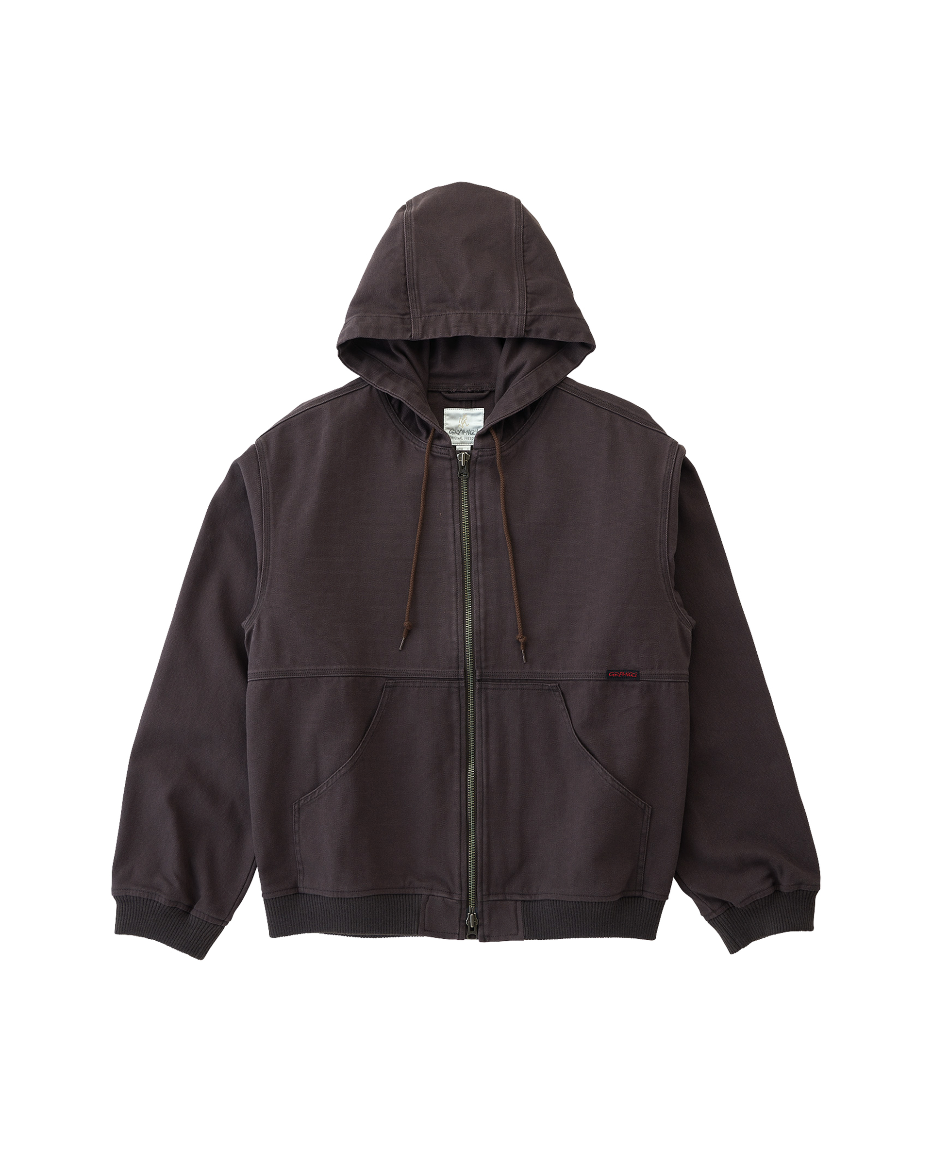 最終値下c.e cavempt Blackdenim zip parka22ss DBL FLAP ZIP JACKET 1992 BLACK DENIM VH LIFECLOUD CTRL HOOD