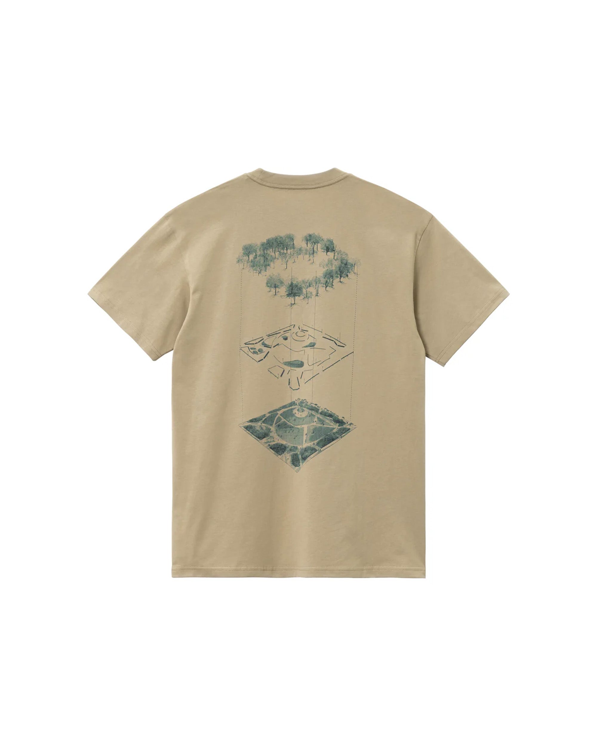 S/S Garden T-shirt - Ammonite