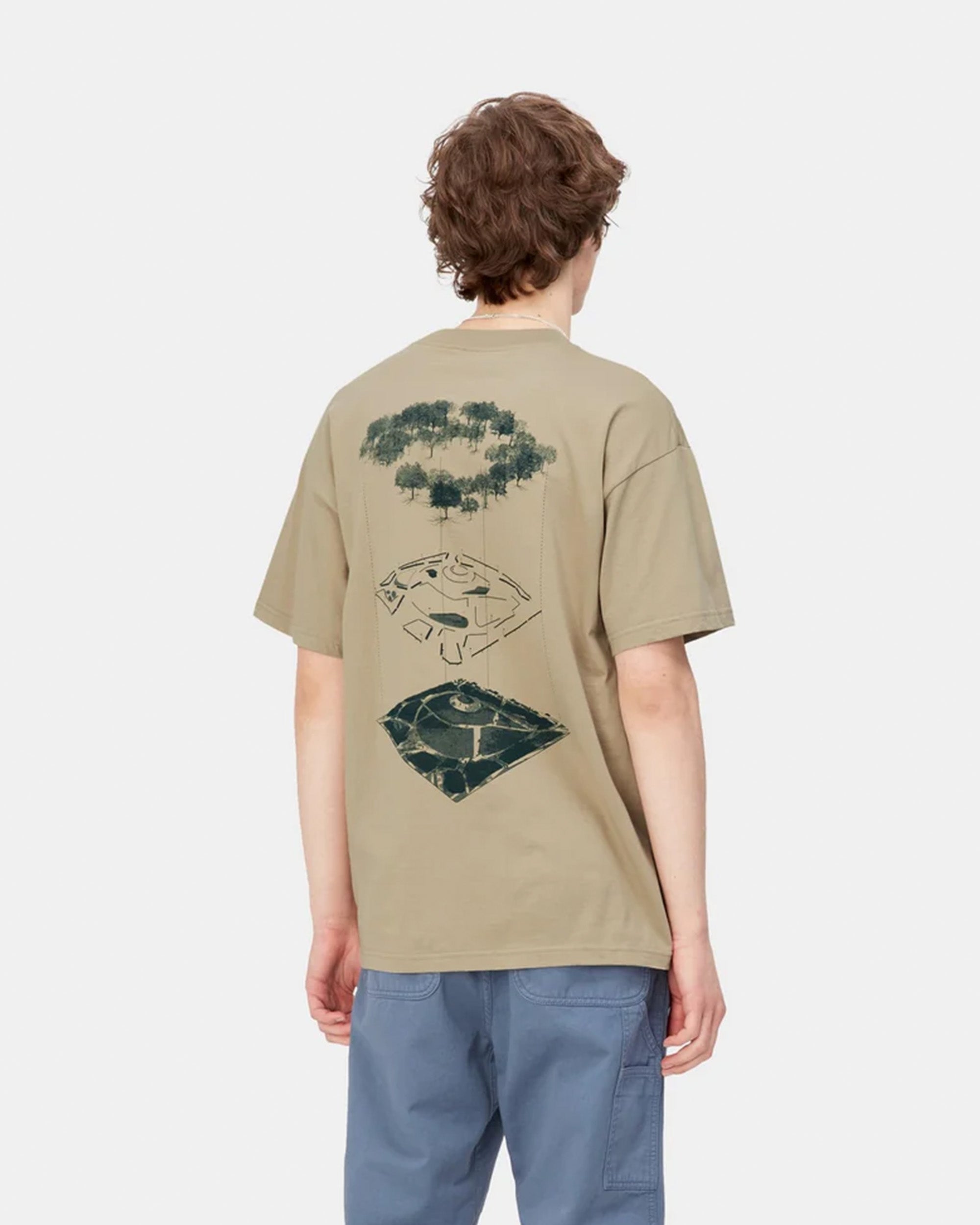 S/S Garden T-shirt - Ammonite