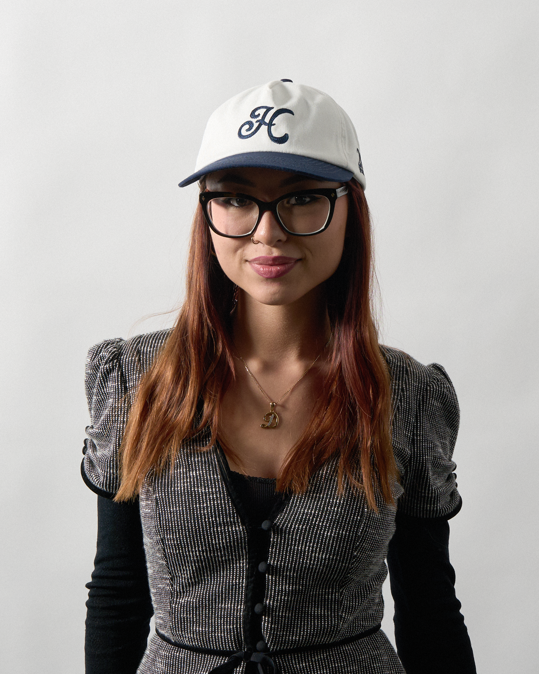 20 Year Baseball Hat - White / Navy