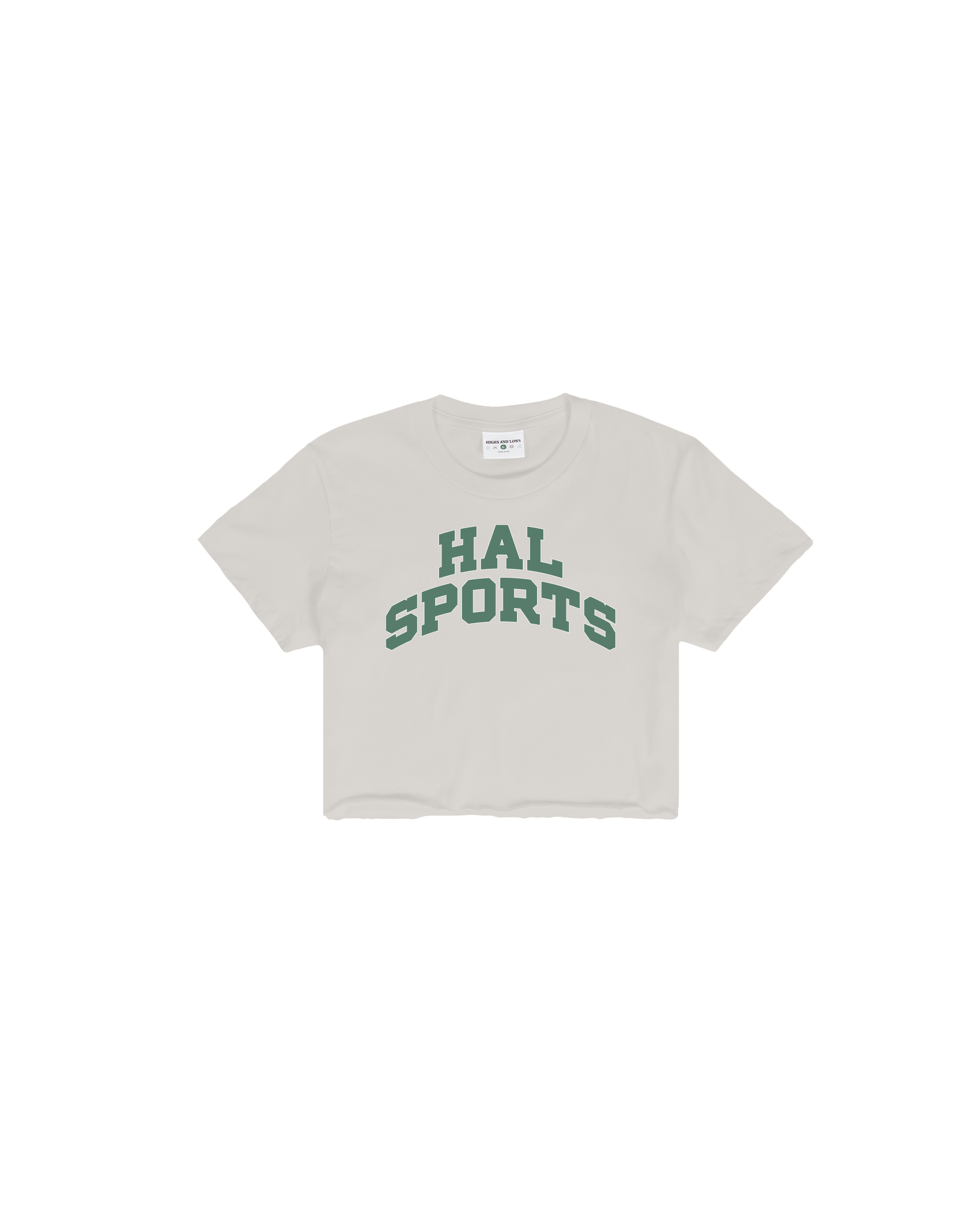 Womens HAL Sports Collegiate T-shirt - Silver