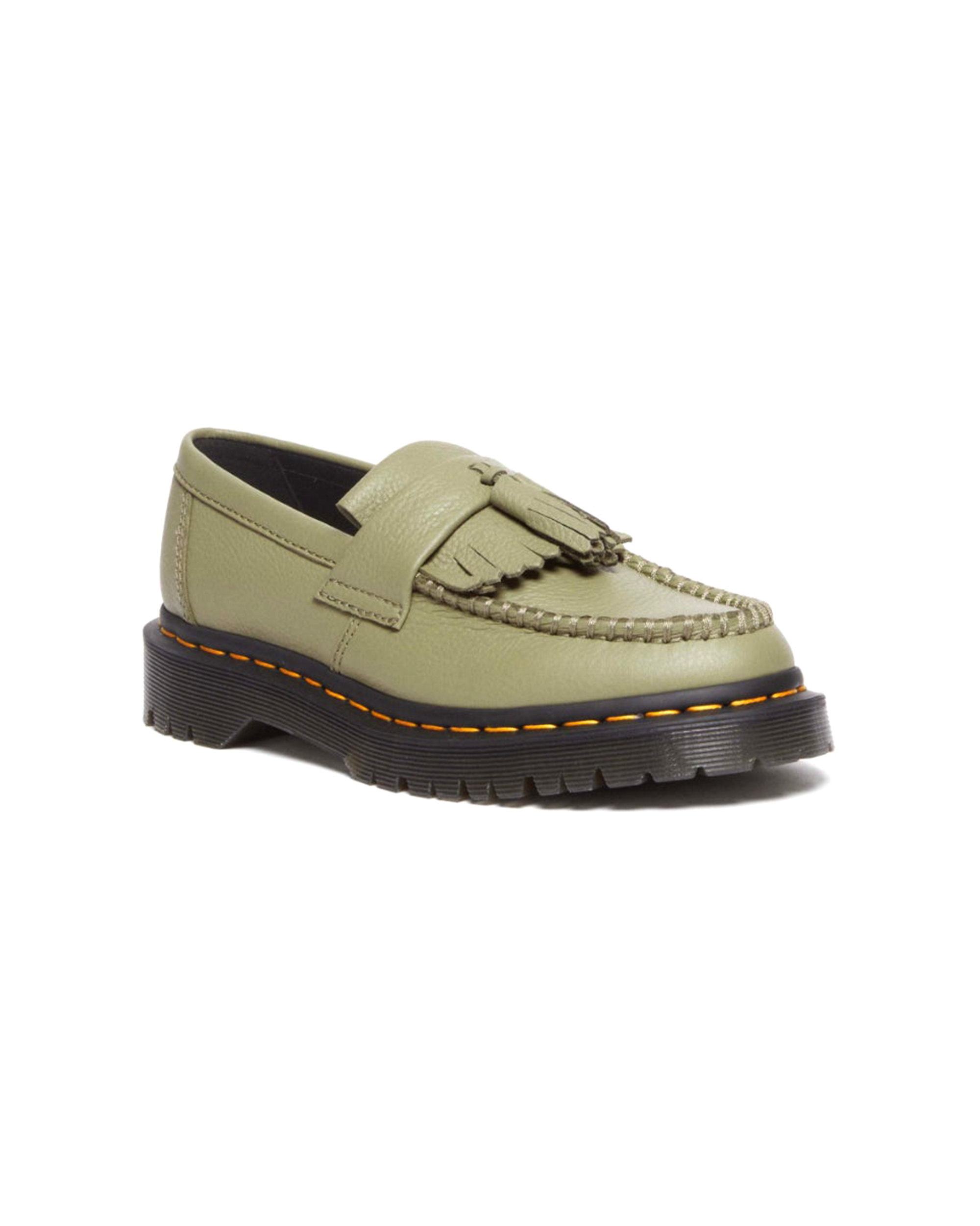 Adrian Tassel Loafer - Muted Olive