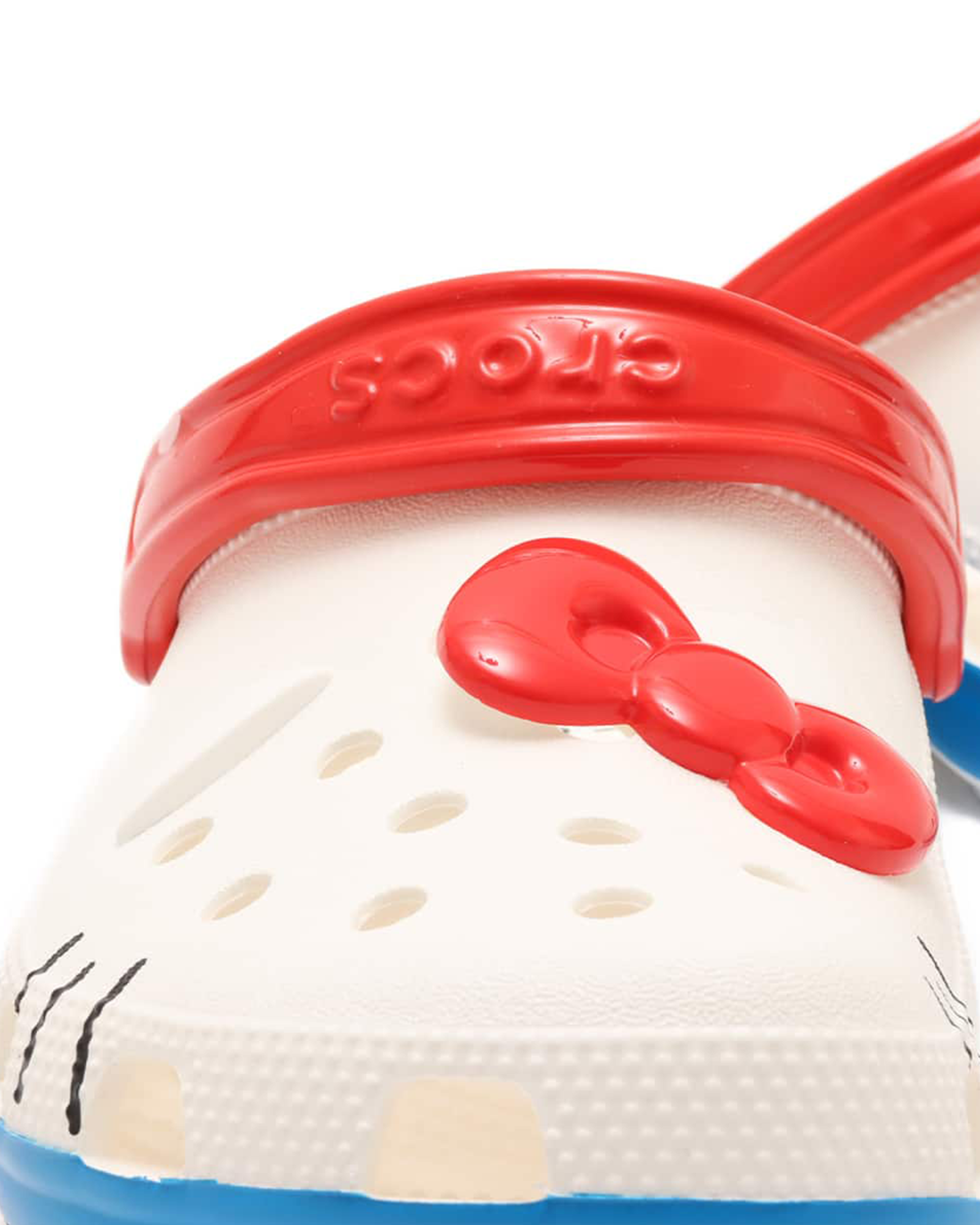 Hello Kitty 50th Anniversary Classic Clog - White / Red / Blue