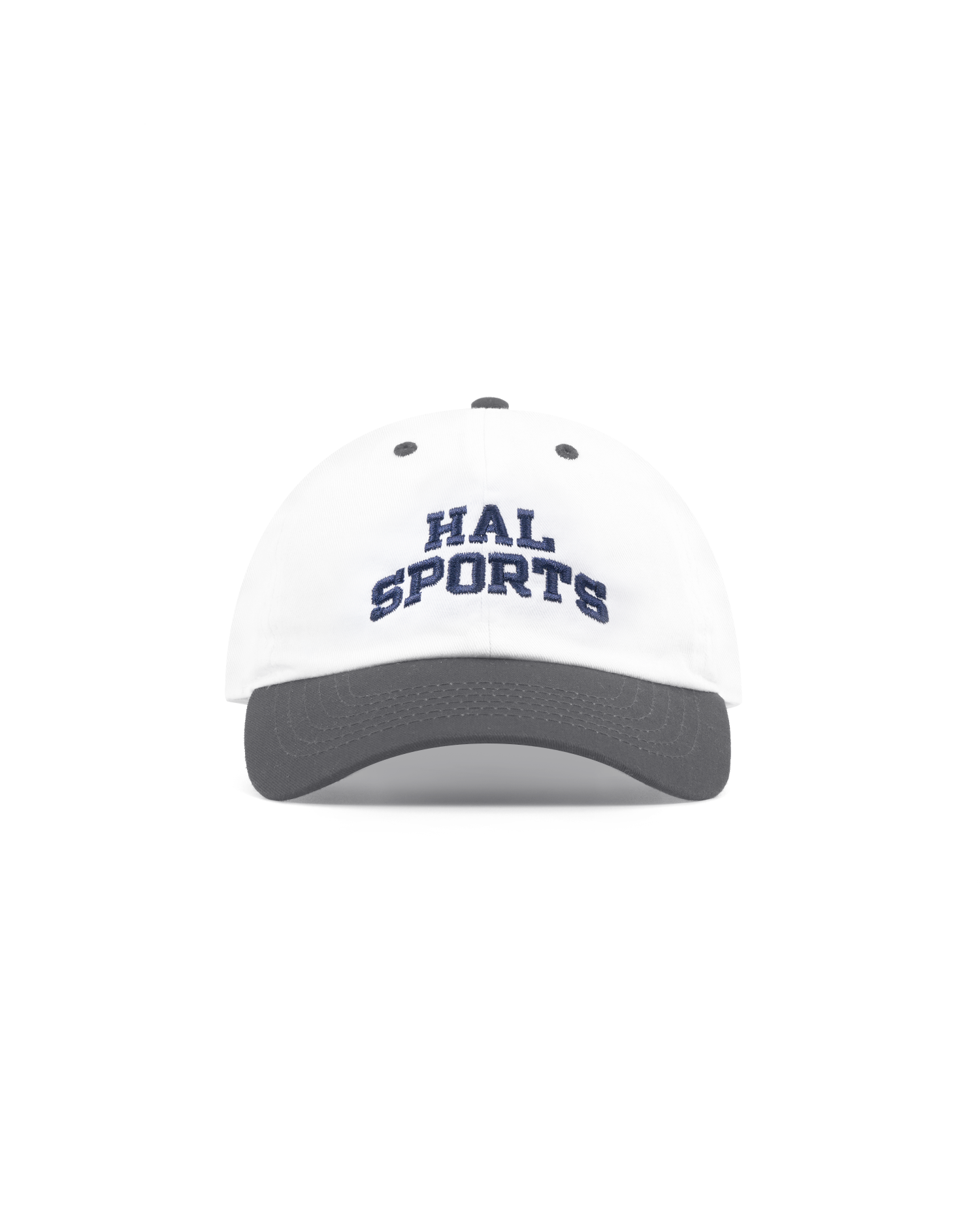 HAL Sports Collegiate Hat - White / Charcoal