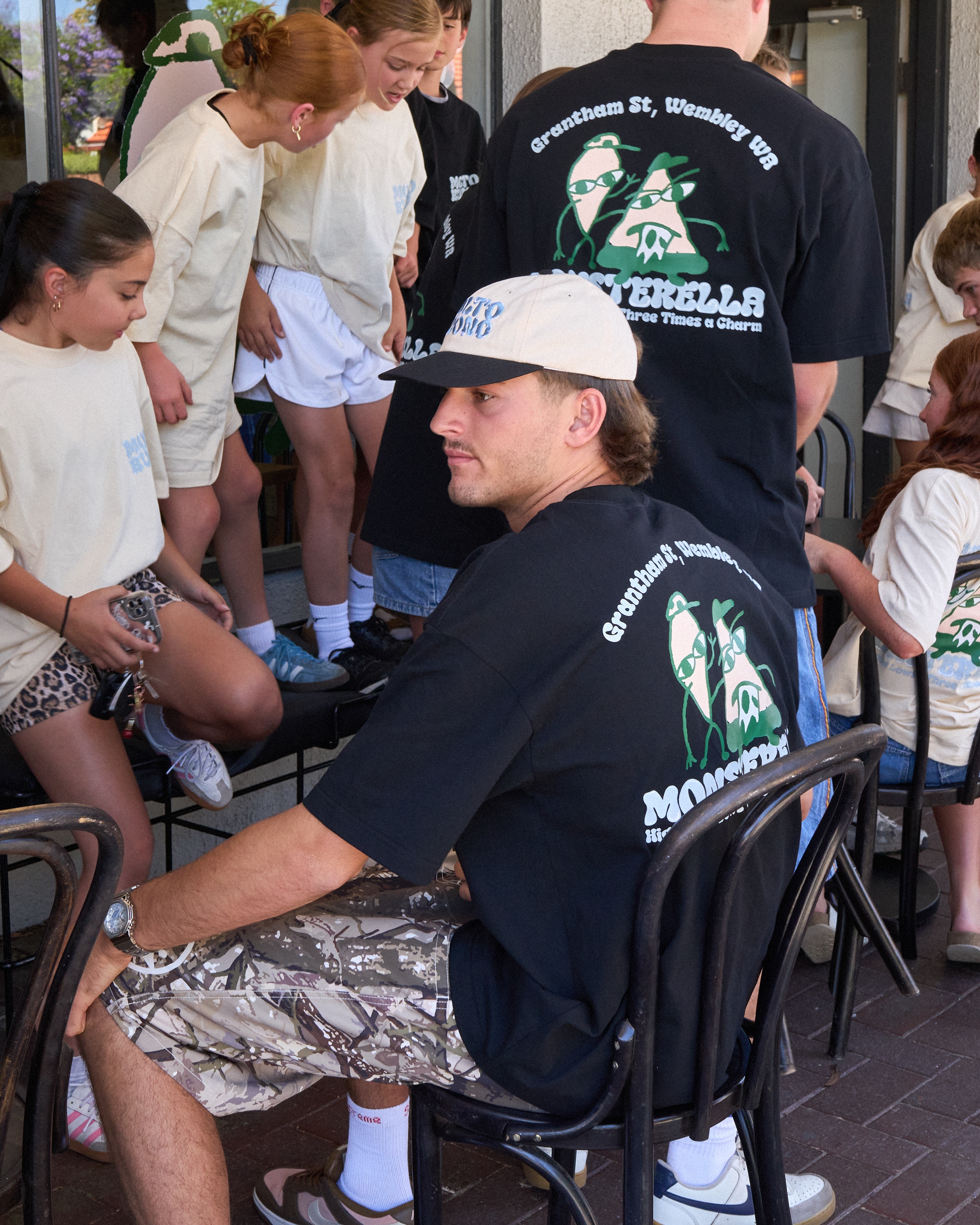 Monsterella Molto Buono Hat - Cream / Black