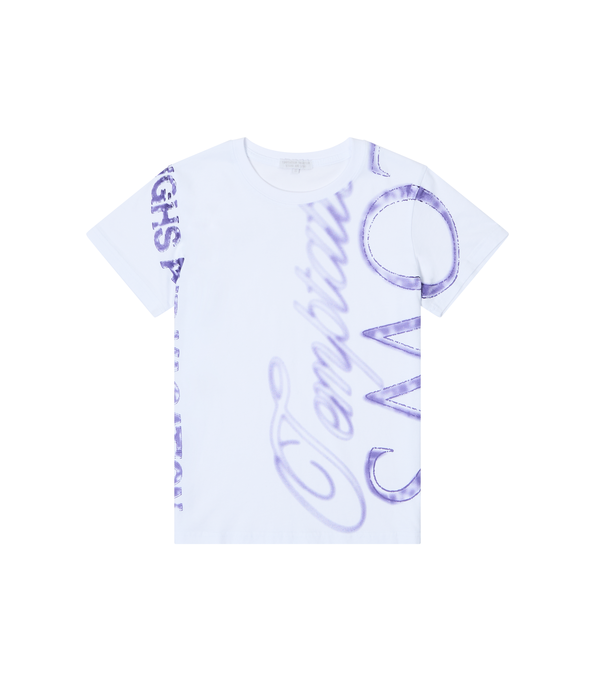 Temptation Vacation Pleasure T-Shirt - White