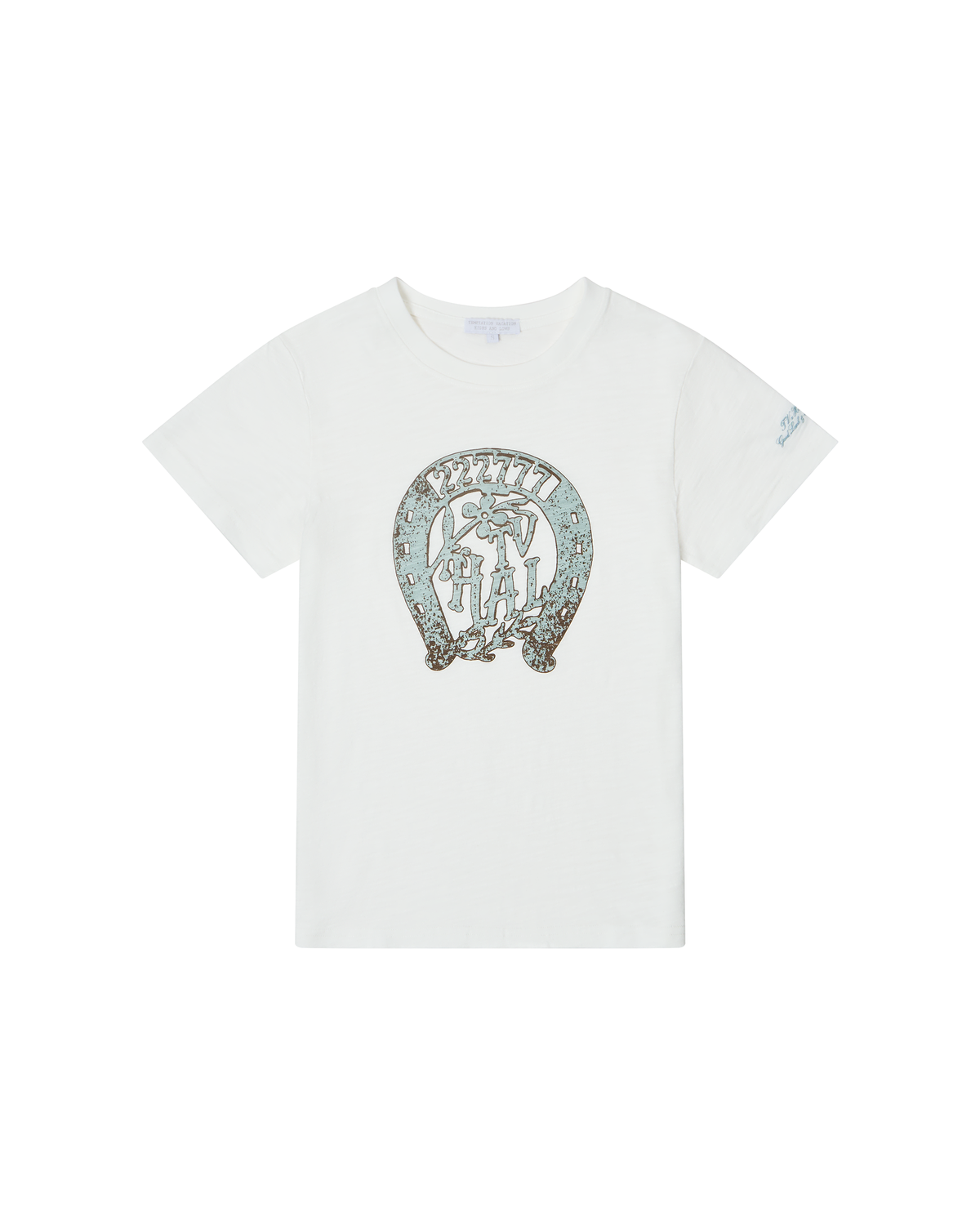 Temptation Vacation Lucky T-Shirt - White
