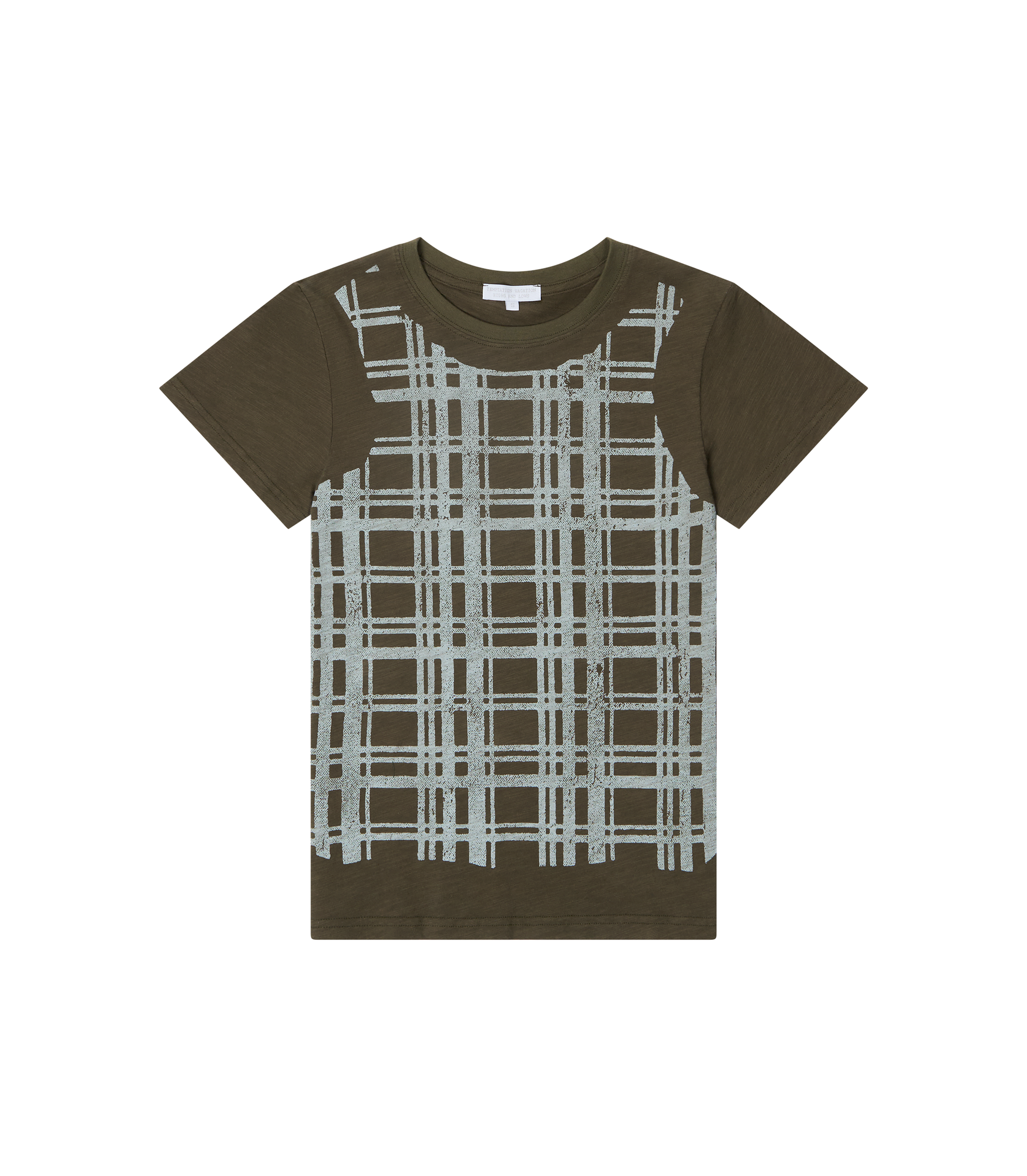 Temptation Vacation Leave T-Shirt - Khaki