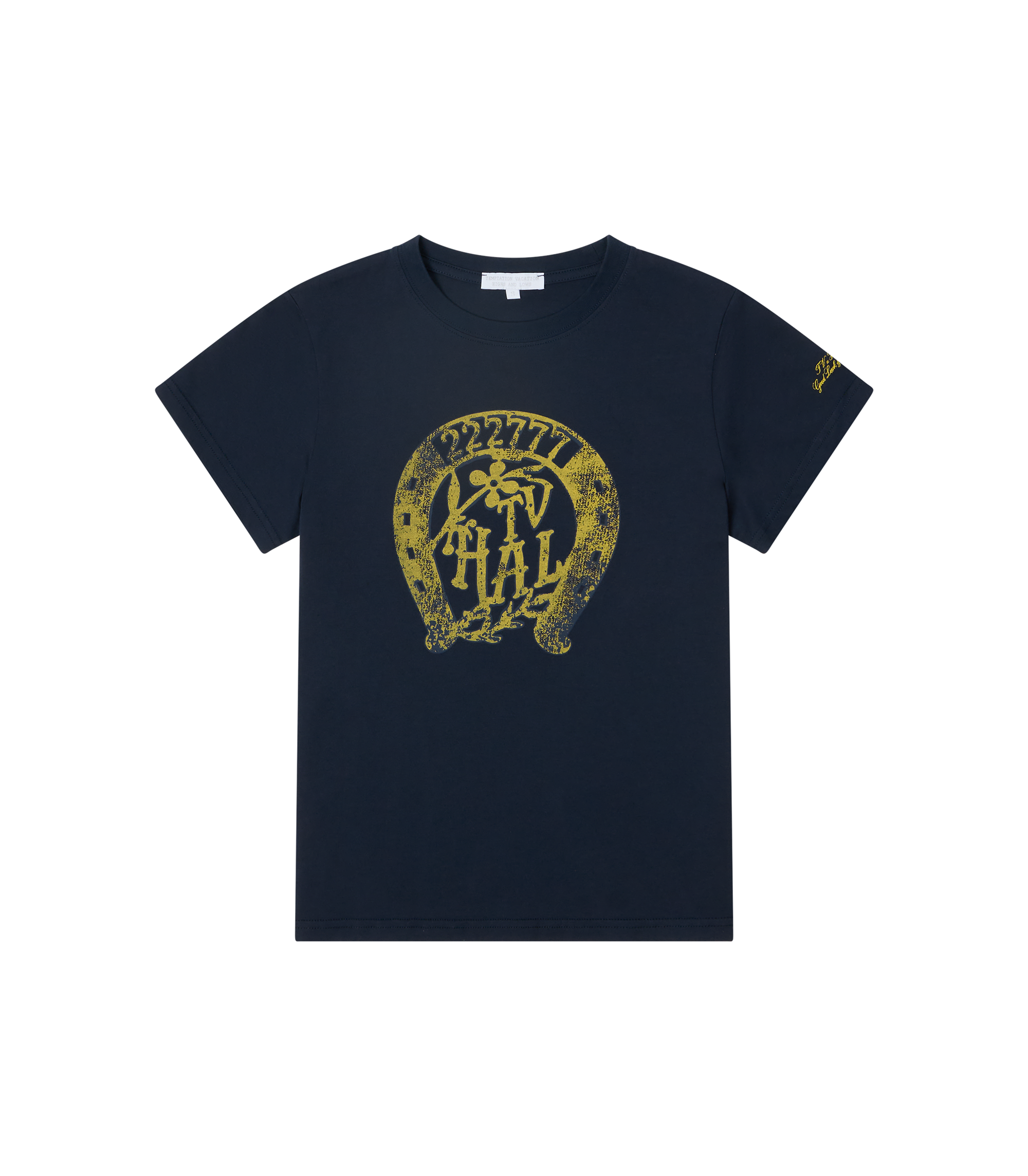 Temptation Vacation Lucky T-Shirt - Navy
