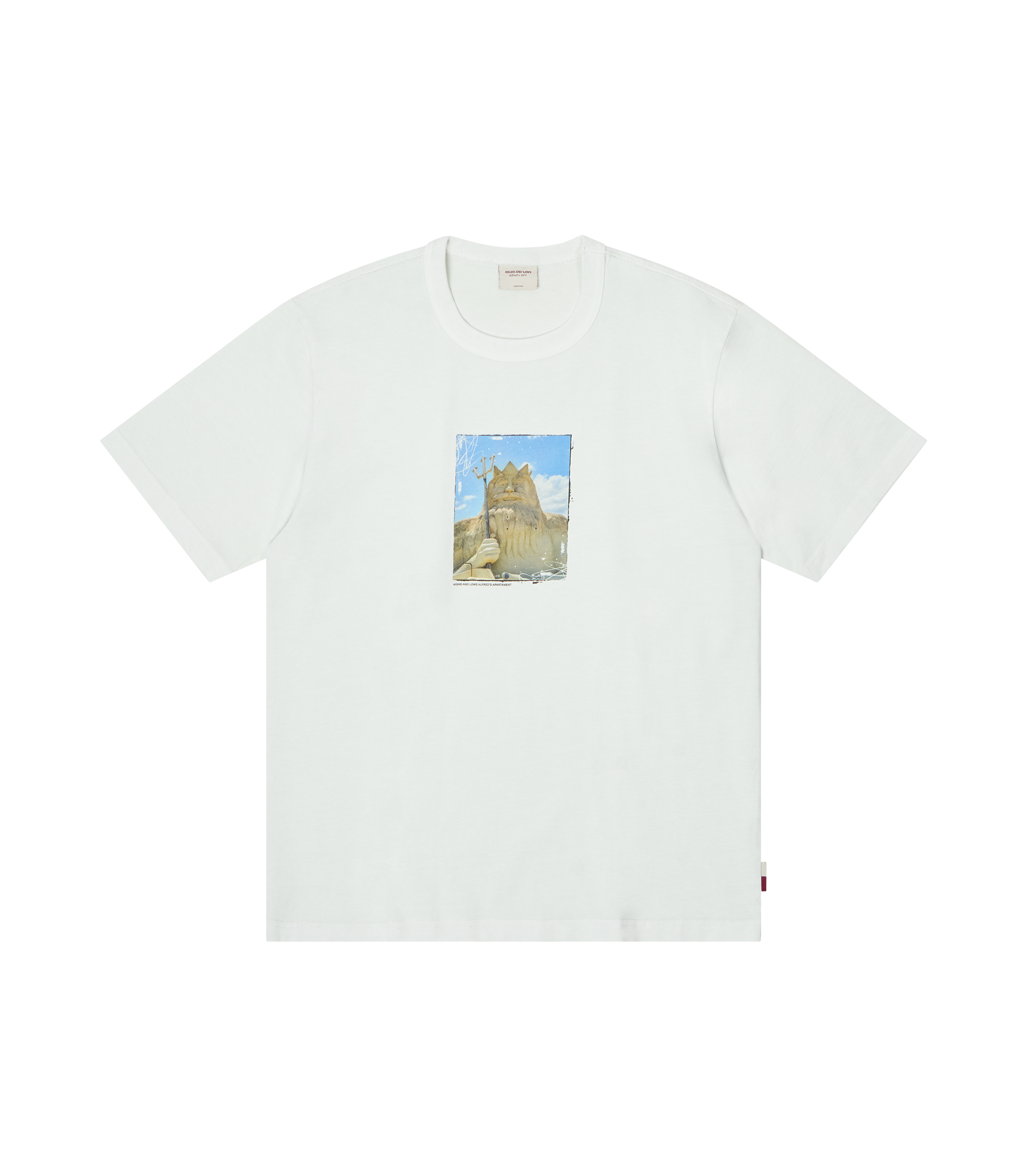 Alfreds Apartment Neptune T-Shirt - Coconut