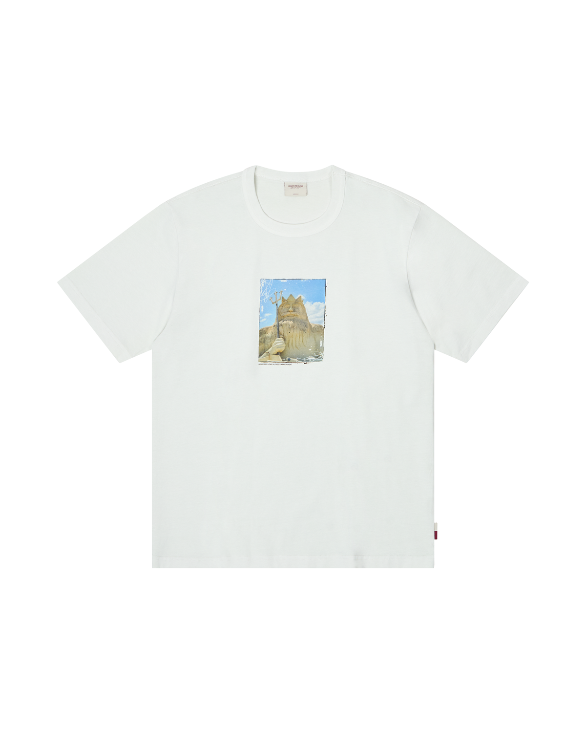 Alfreds Apartment Neptune T-Shirt - Coconut
