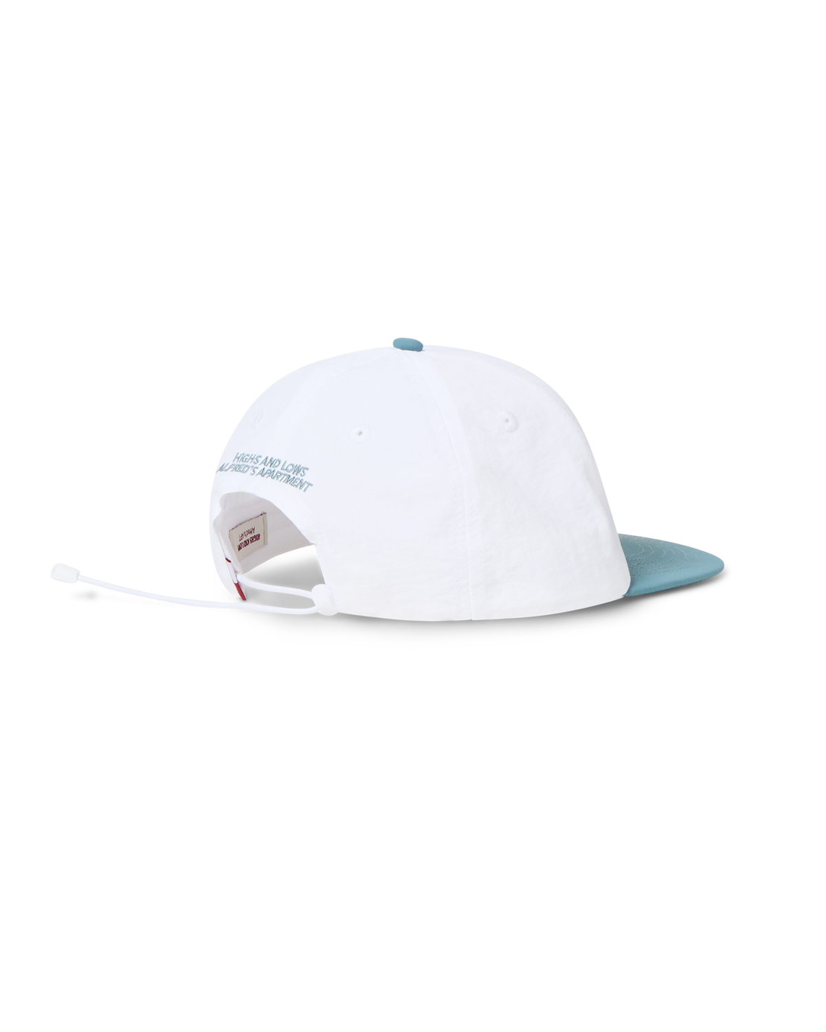Alfreds Apartment West Coast Tour Cap - White / Aqua