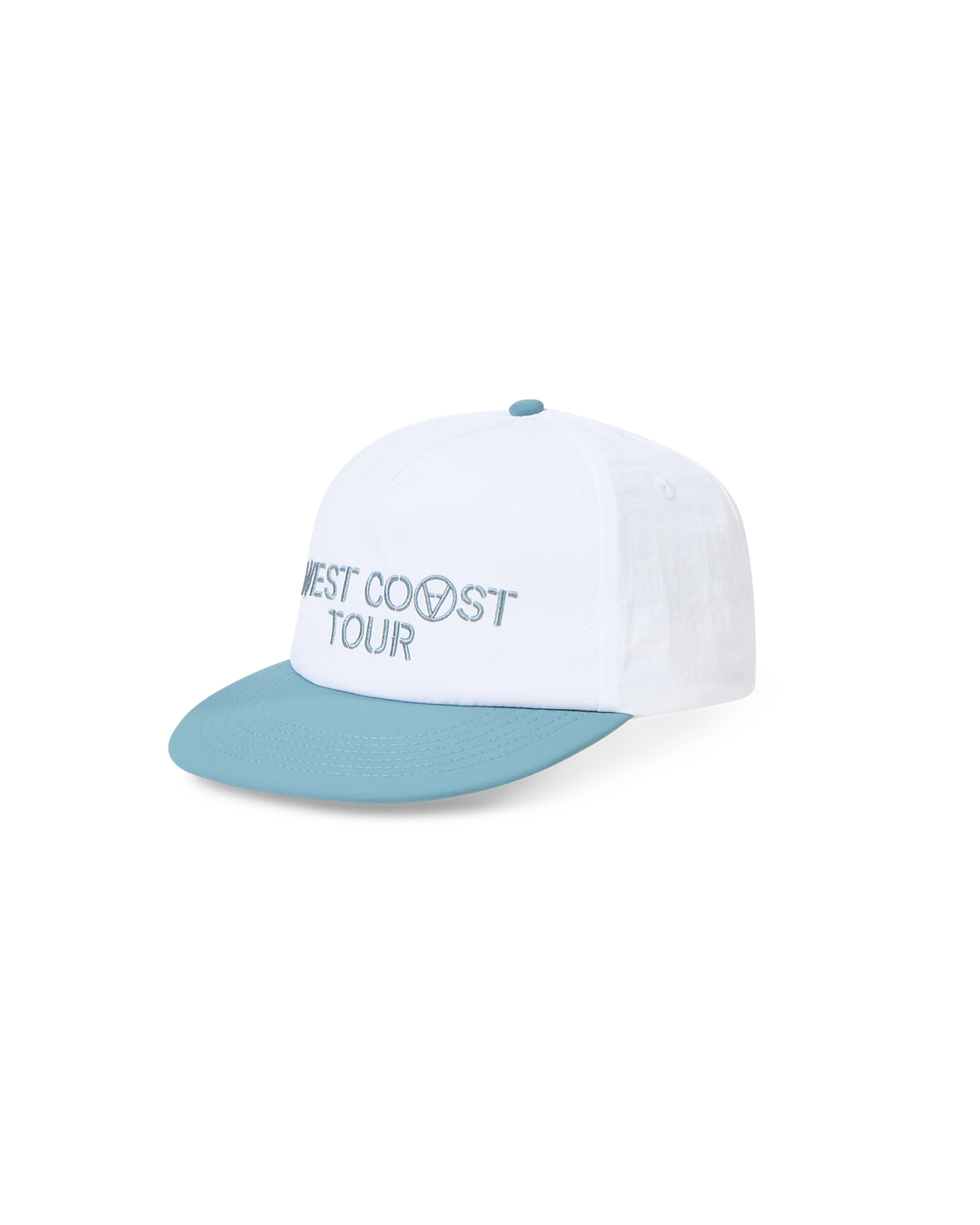 Alfreds Apartment West Coast Tour Cap - White / Aqua