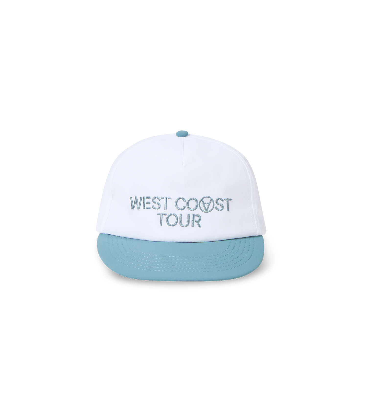 Alfreds Apartment West Coast Tour Cap - White / Aqua