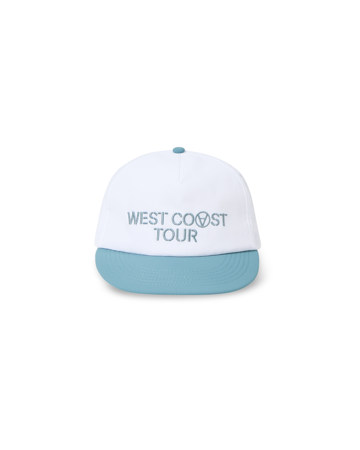Alfreds Apartment West Coast Tour Cap - White / Aqua