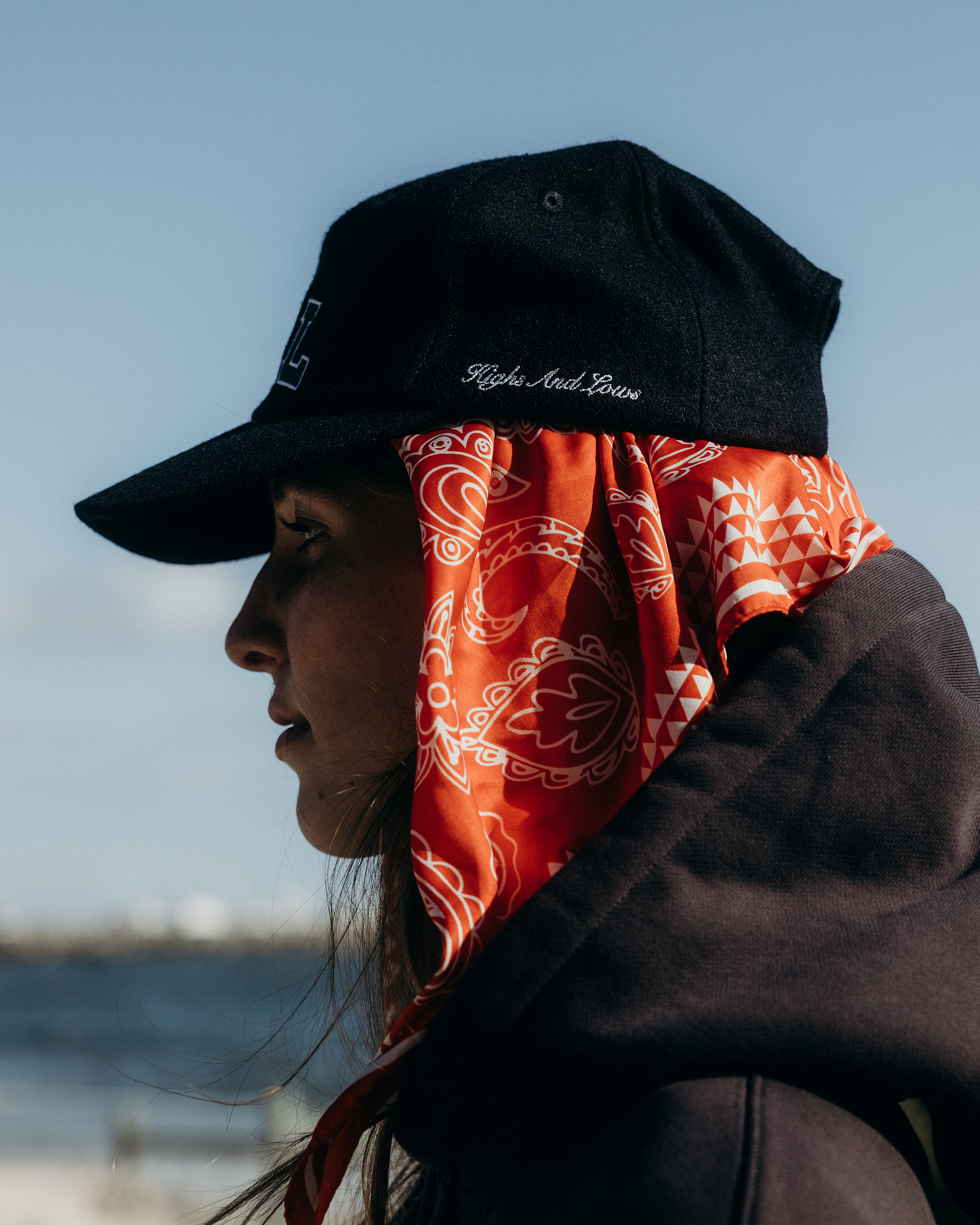 Wool HAL Varsity Hat - Navy