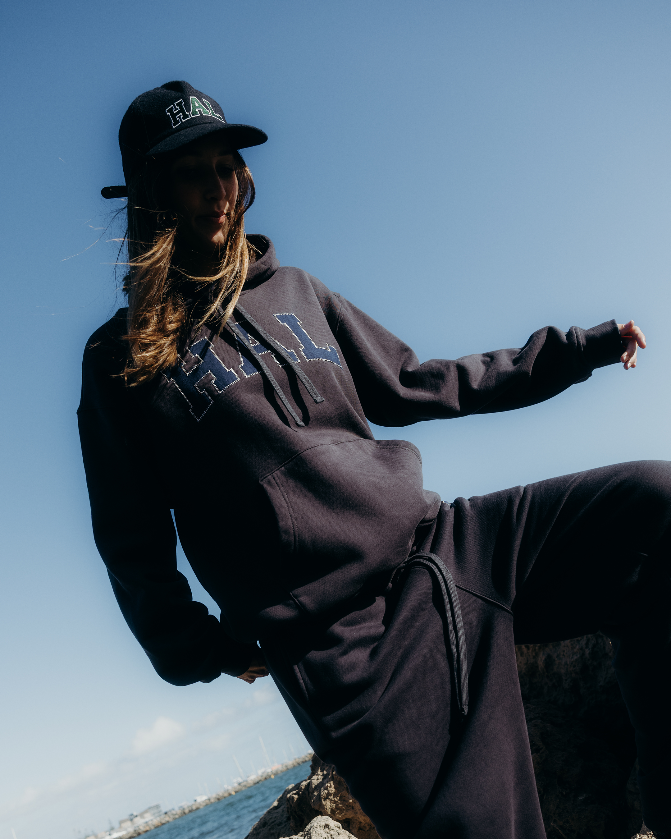 Wool HAL Varsity Hat - Navy