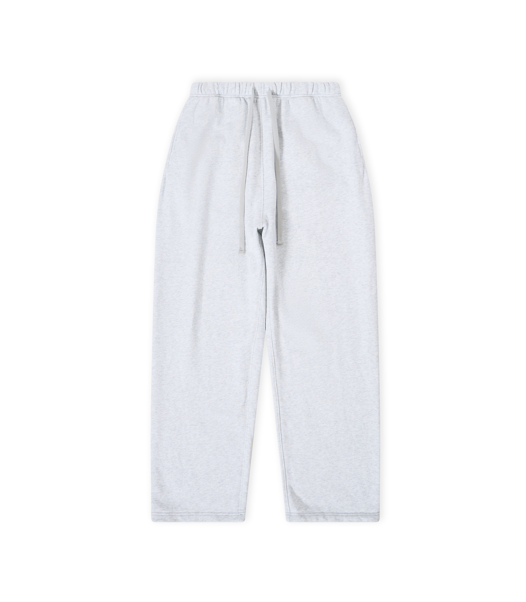 Script Open Cuff Sweatpants - Athletic Grey