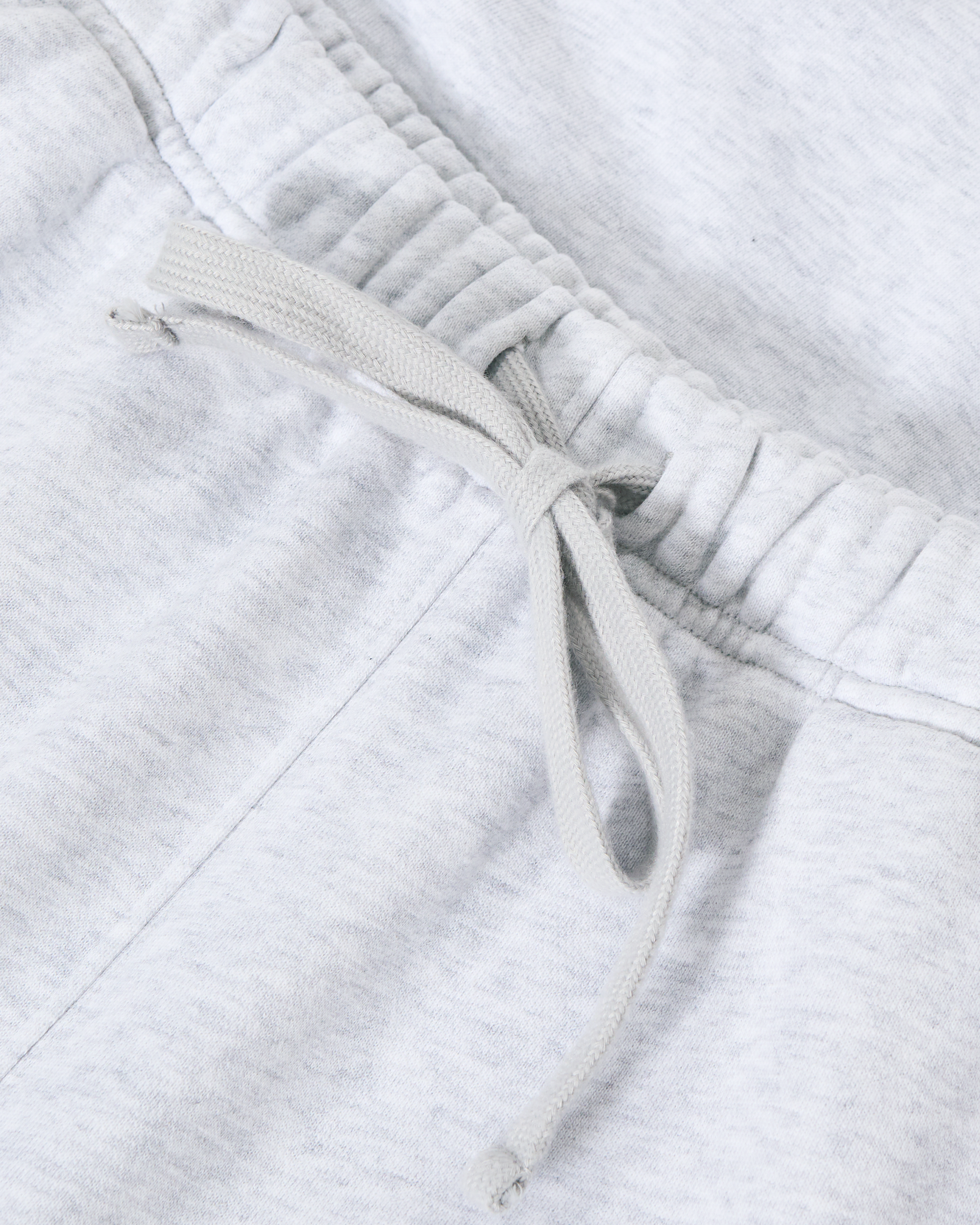Script Open Cuff Sweatpants - Athletic Grey