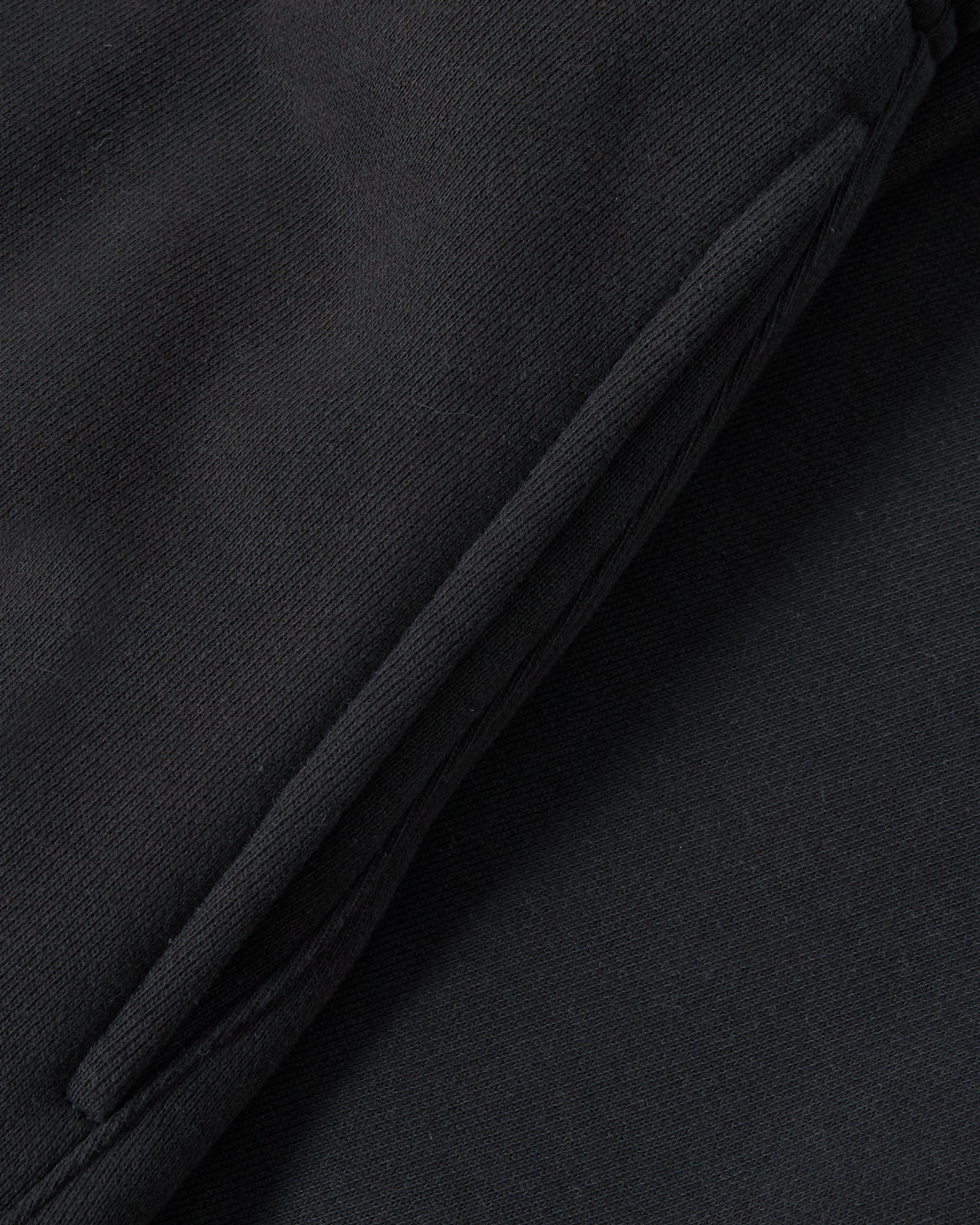 Script Open Cuff Sweatpants - Phantom Black