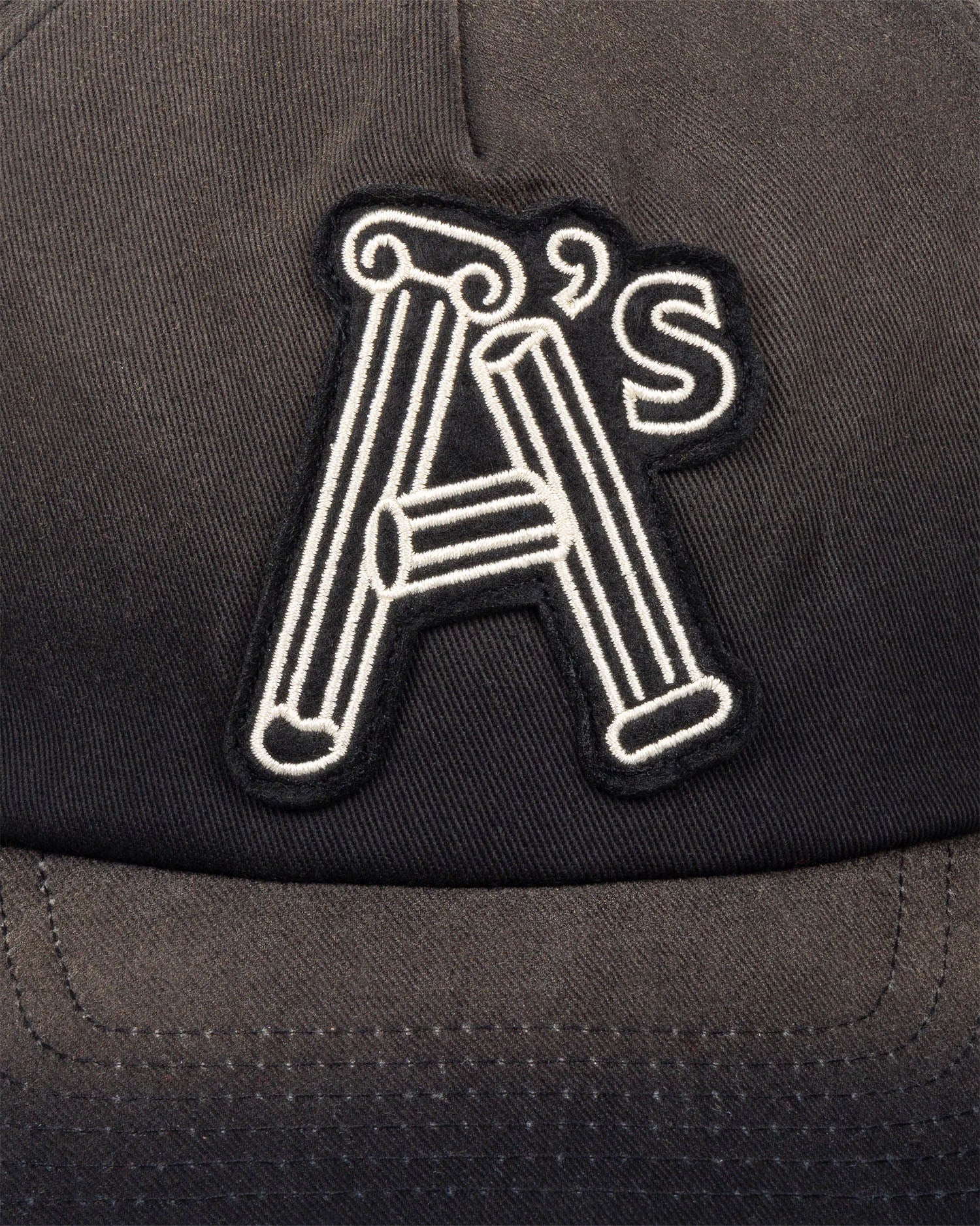 Aged Column Cap - Black