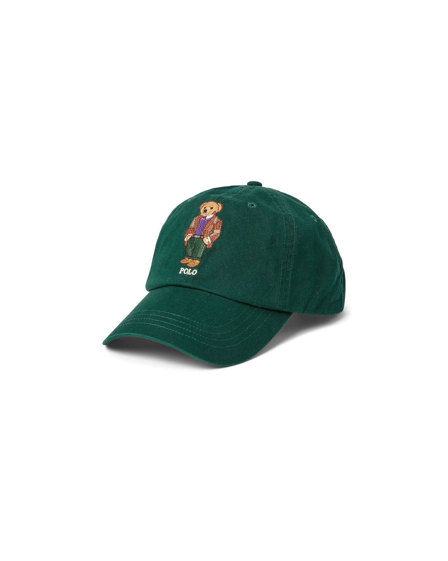 Polo Bear Twill Ball Cap - Green