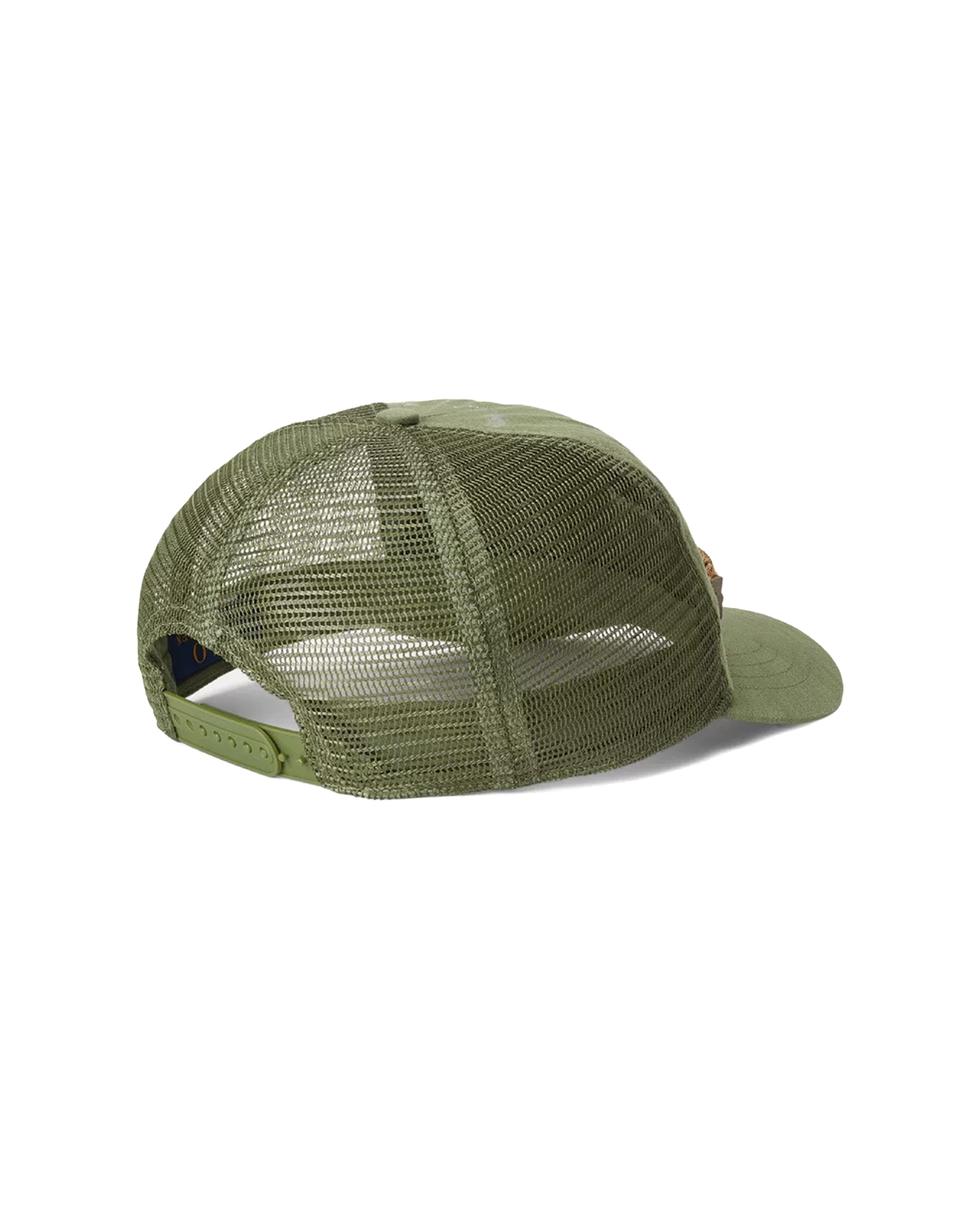Reverse Sateen Trucker Hat - Khaki