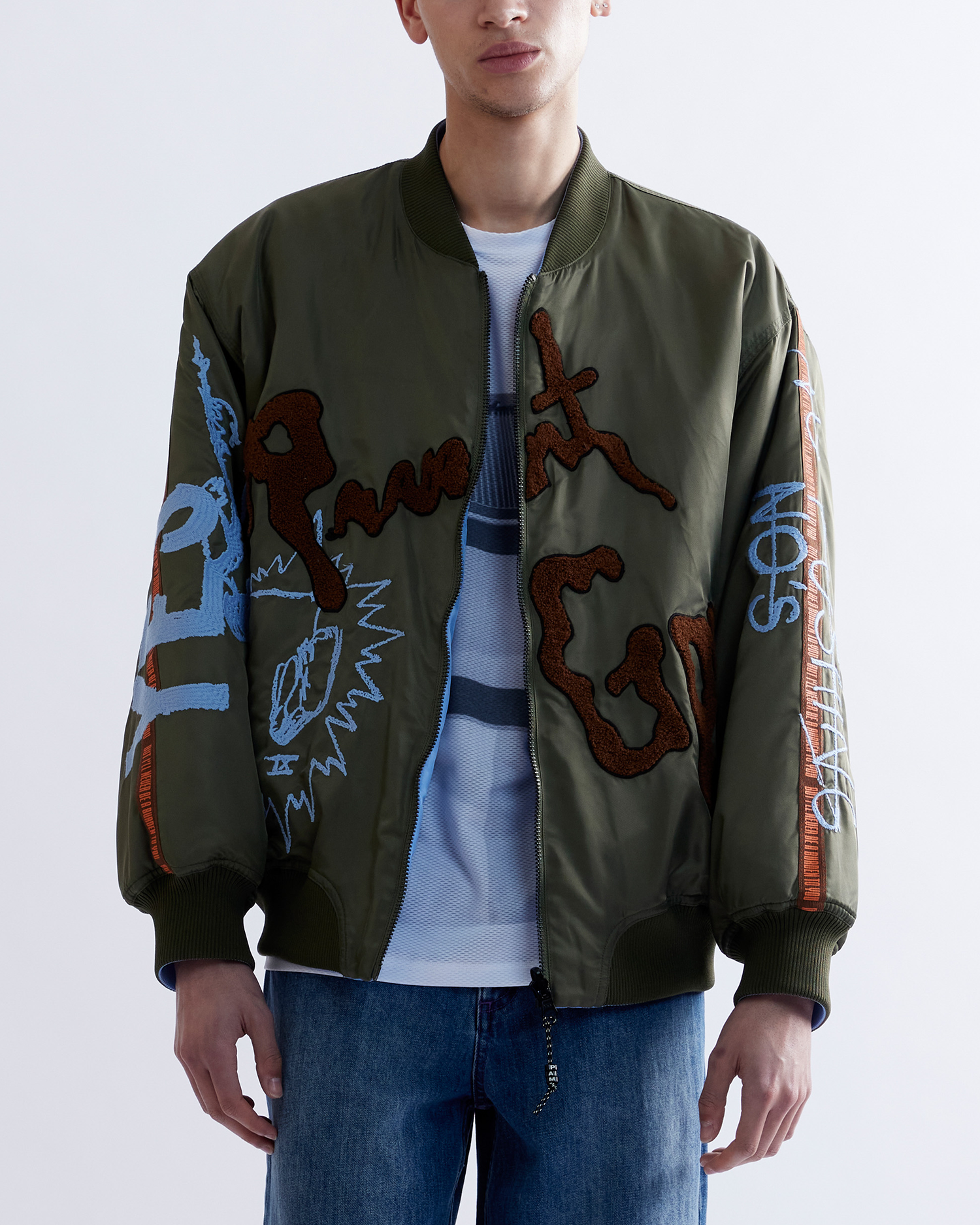 Martine Syms Present Goo Bomber Jacket - Khaki