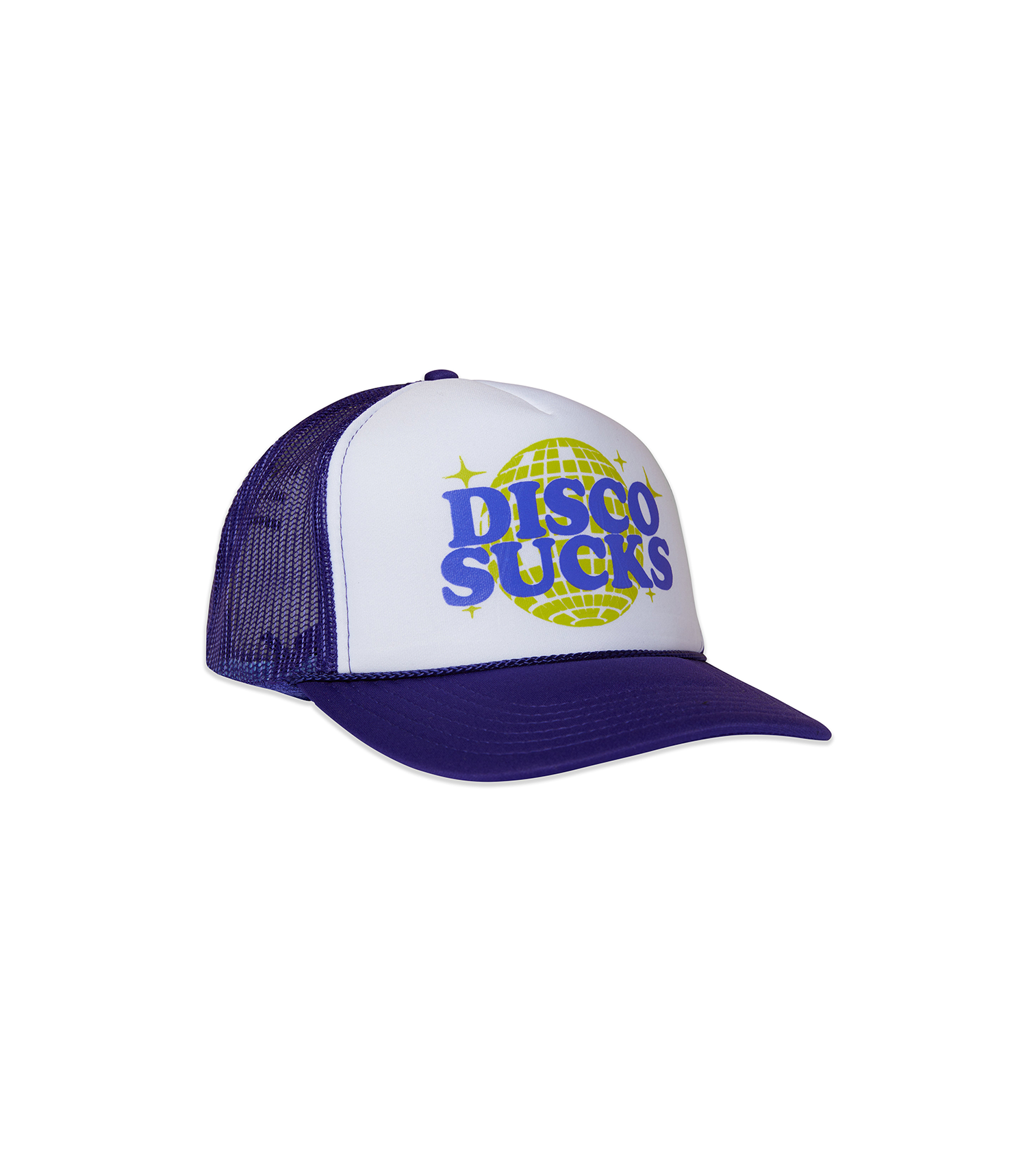 Dahl Trucker Cap - Purple / White