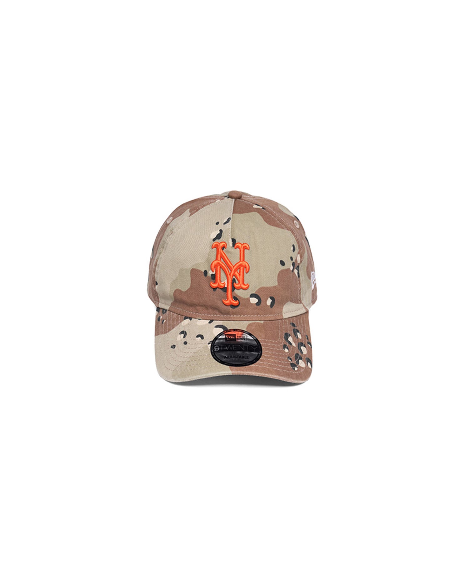New Era 9TWENTY A-Frame New York Mets Hat - Washed Desert Camo