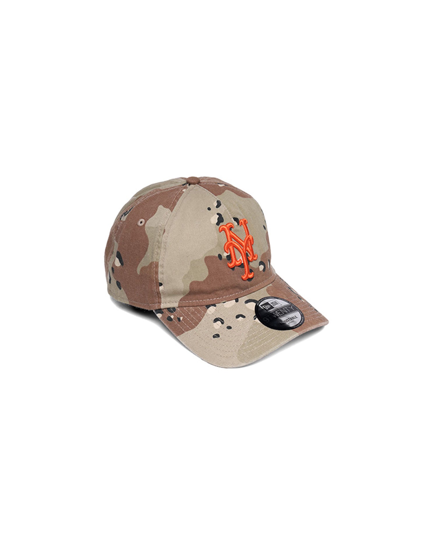 New Era 9TWENTY A-Frame New York Mets Hat - Washed Desert Camo