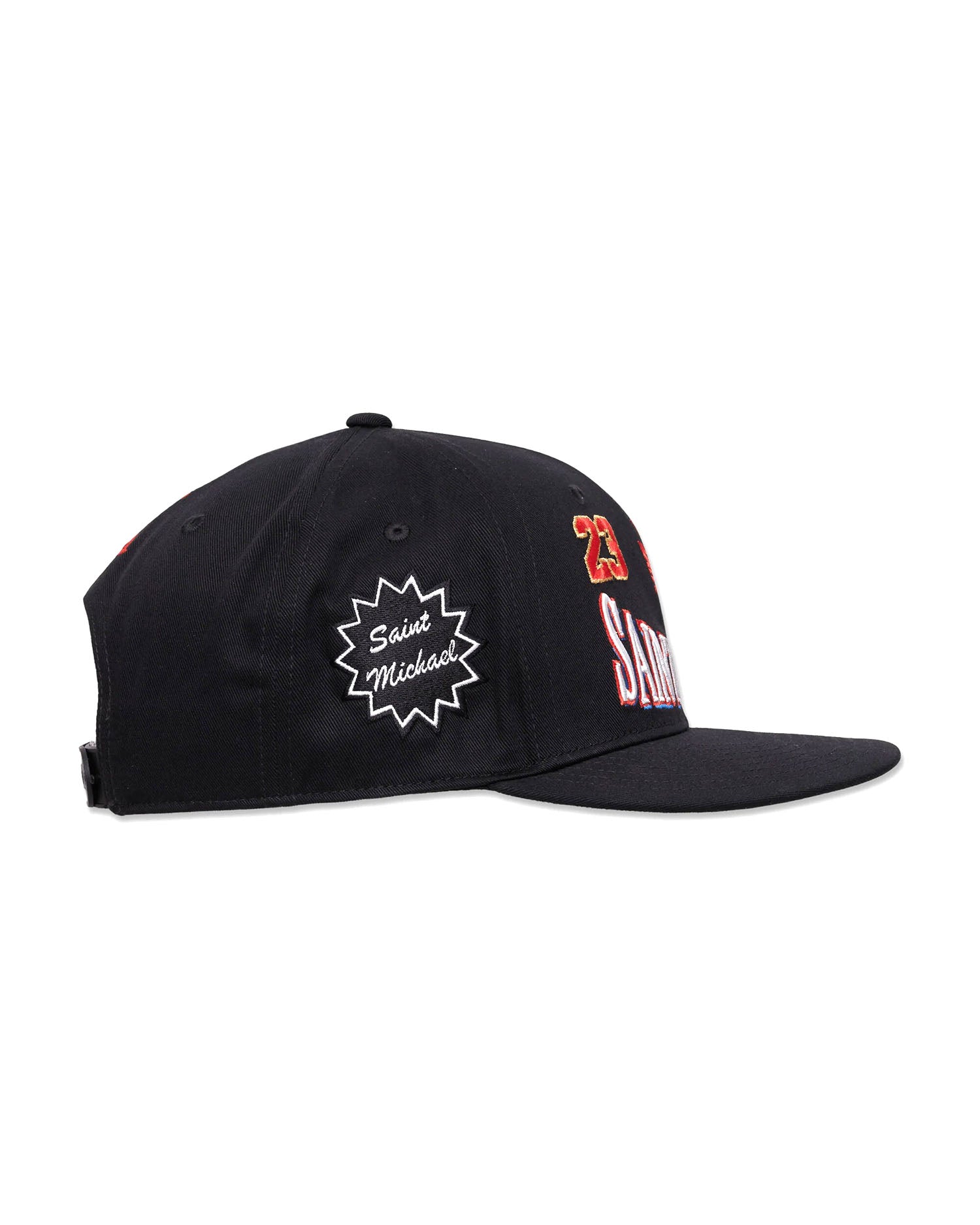SAINT Mxxxxxx × JORDAN BRAND PRO CAP Jordan Brand x SAINT Mxxxxxx Pro Cap Black Challenge Red | HIGHS