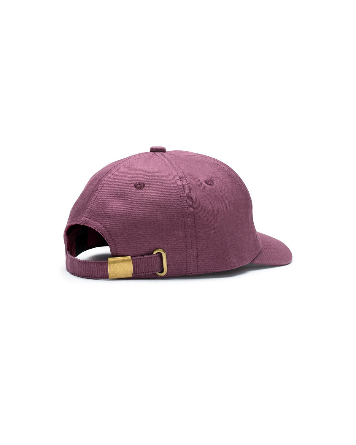 Contrast Baseball Cap - Burgundy