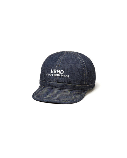 Neighborhood Denim Utility Cap - Indigo - Japanese Denim Cap