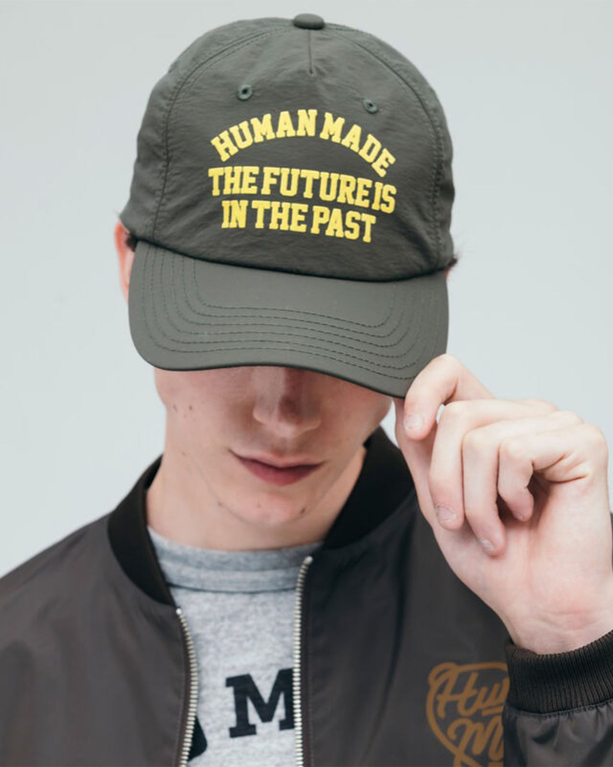 5 Panel Nylon Cap - Olive Drab