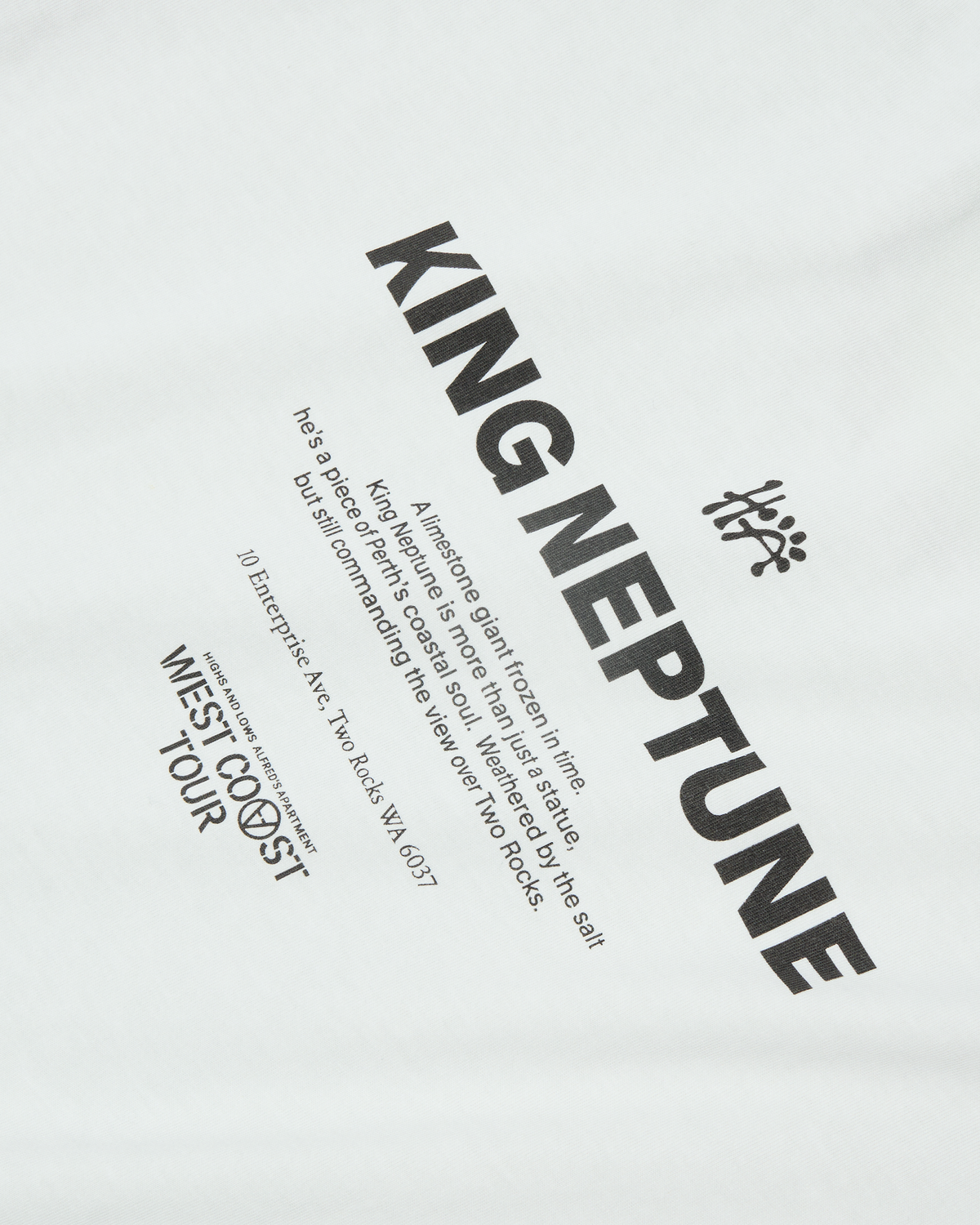 Alfreds Apartment Neptune T-Shirt - Coconut