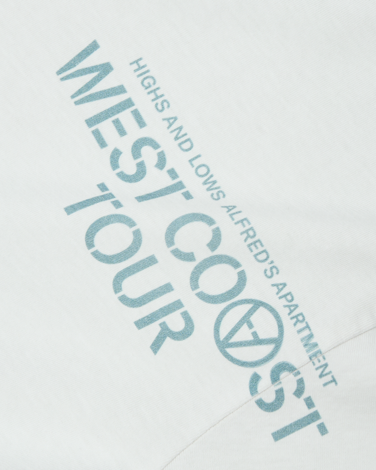 Alfreds Apartment West Coast Tour T-Shirt - Coconut