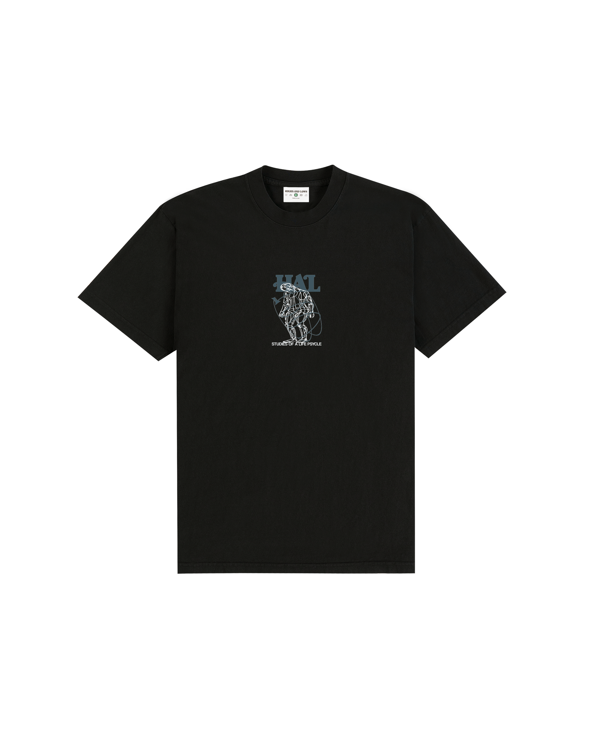 Studies of Life Psycle T-shirt - Black