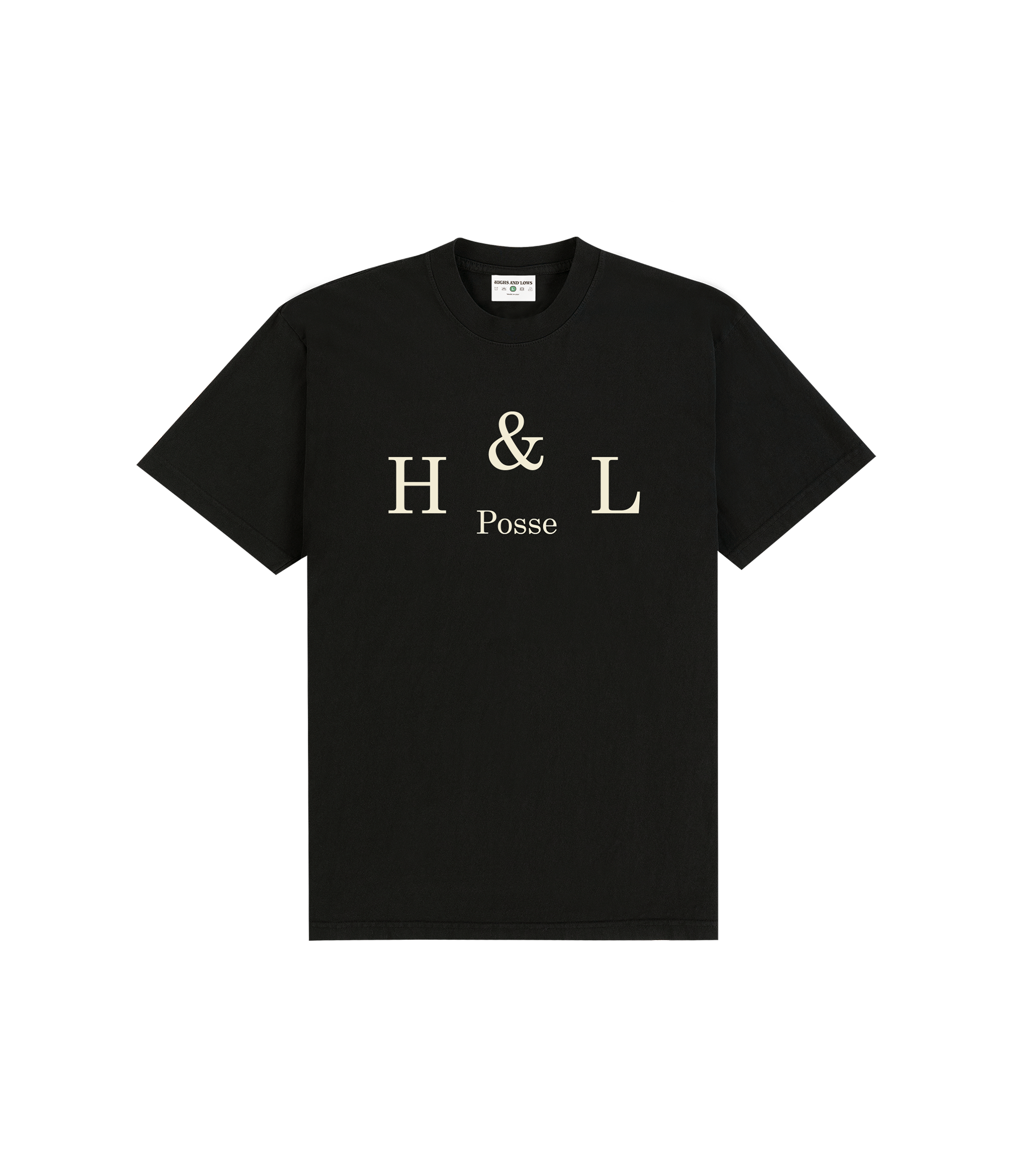 H&L Posse T-shirt - Vintage Black