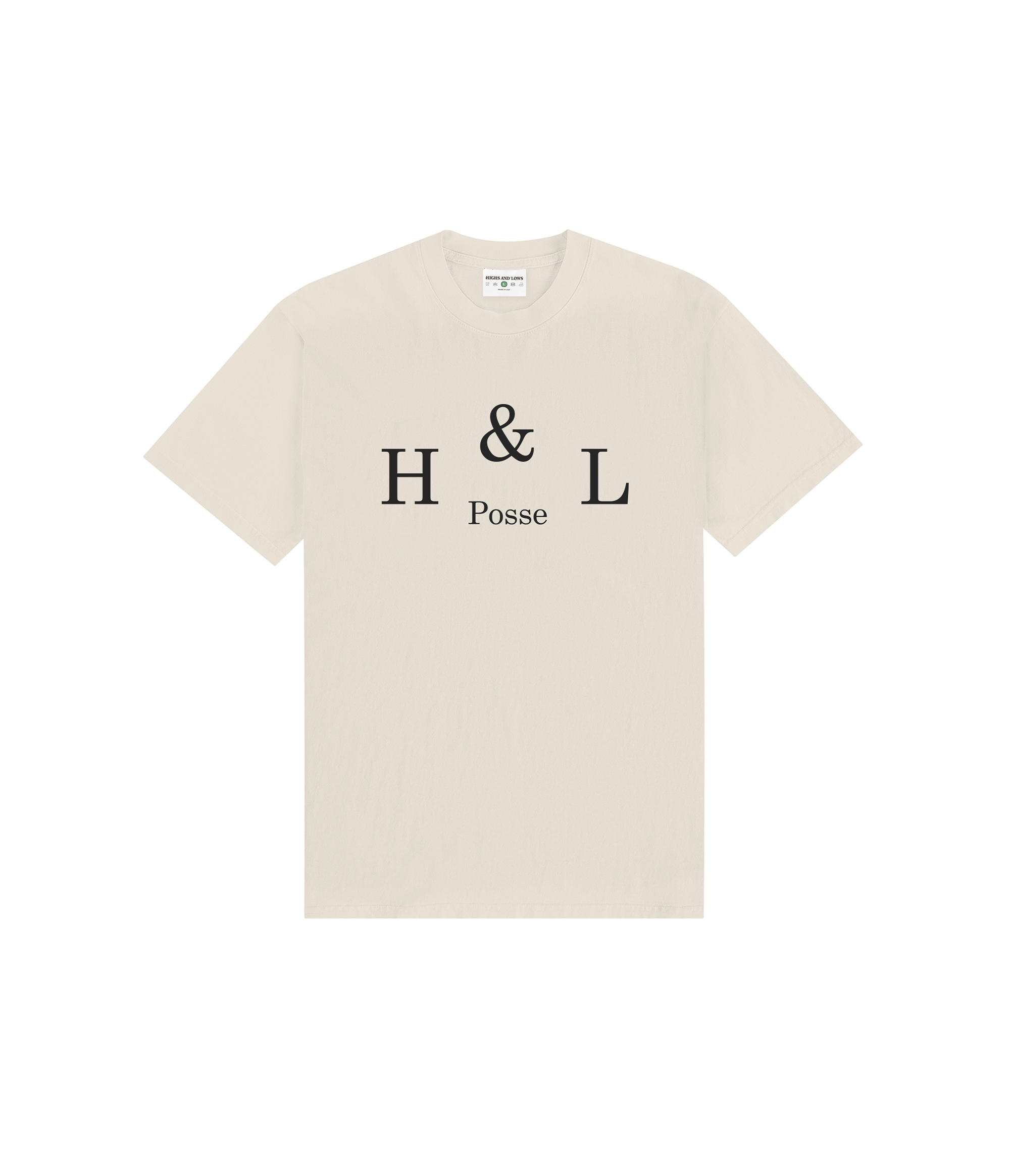 H&L Posse T-shirt - Crème