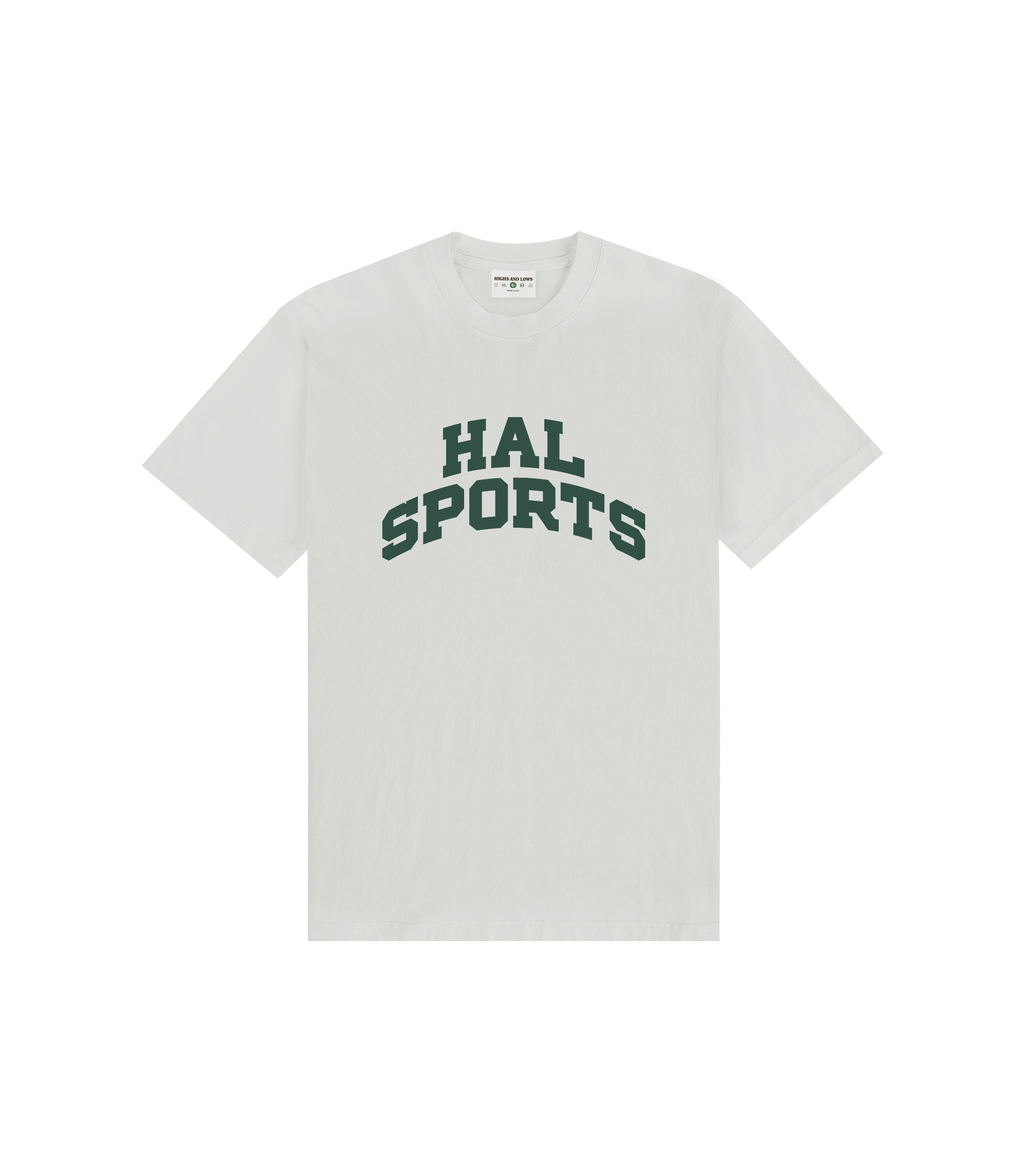 HAL Sports Collegiate T-shirt - Cement