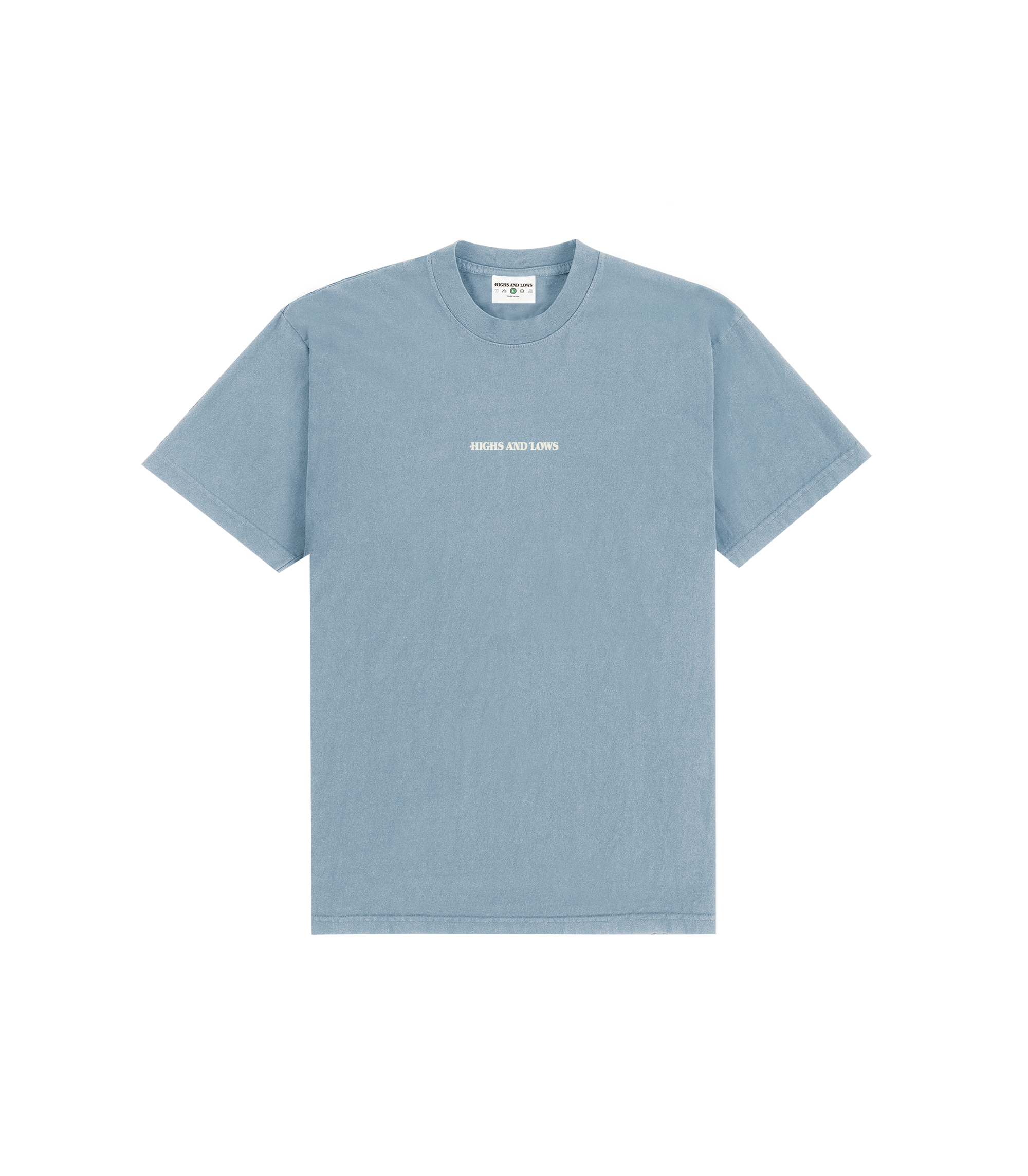 Bar Logo T-shirt - Clear Blue