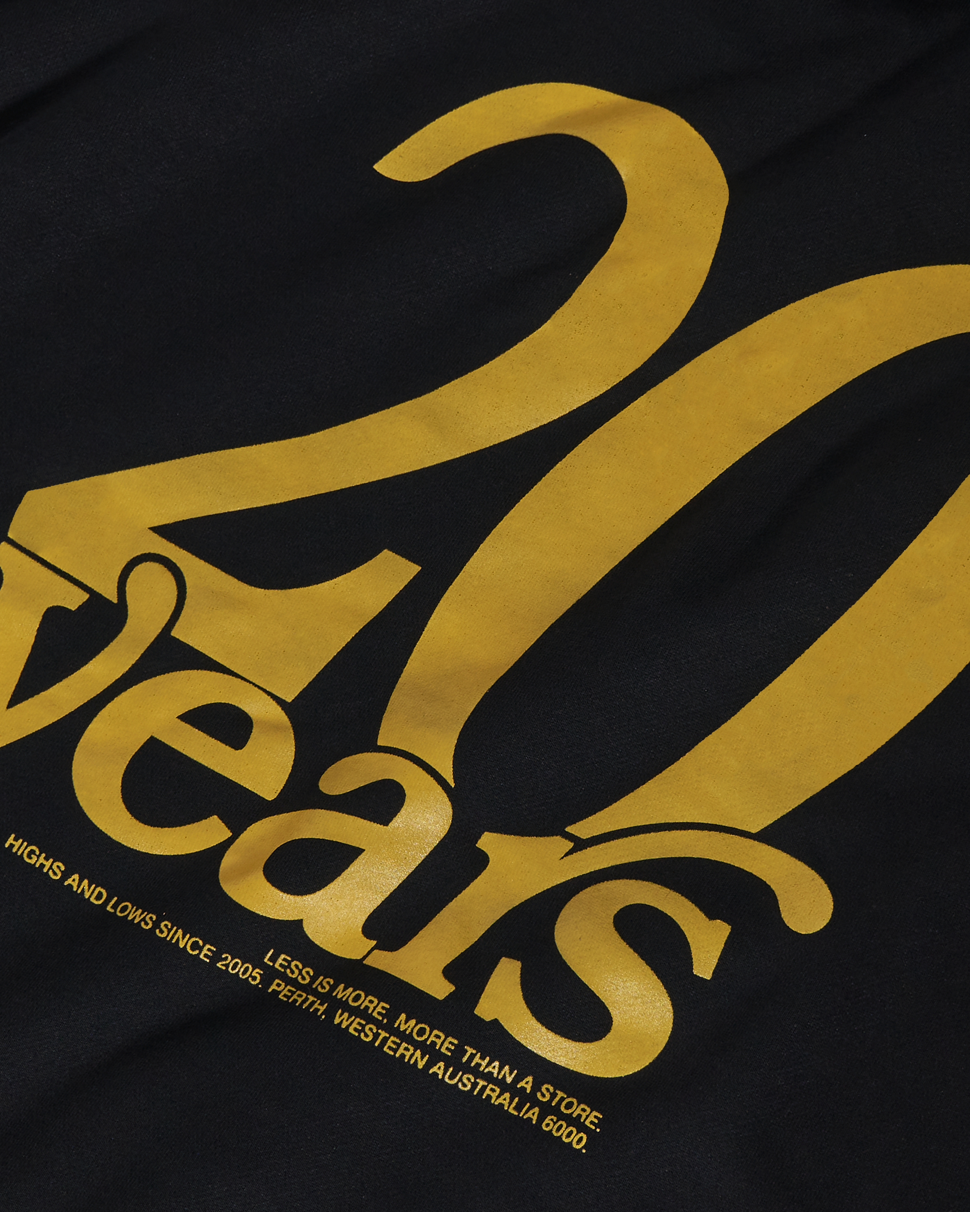 20 Years Crewneck Sweatshirt - Black