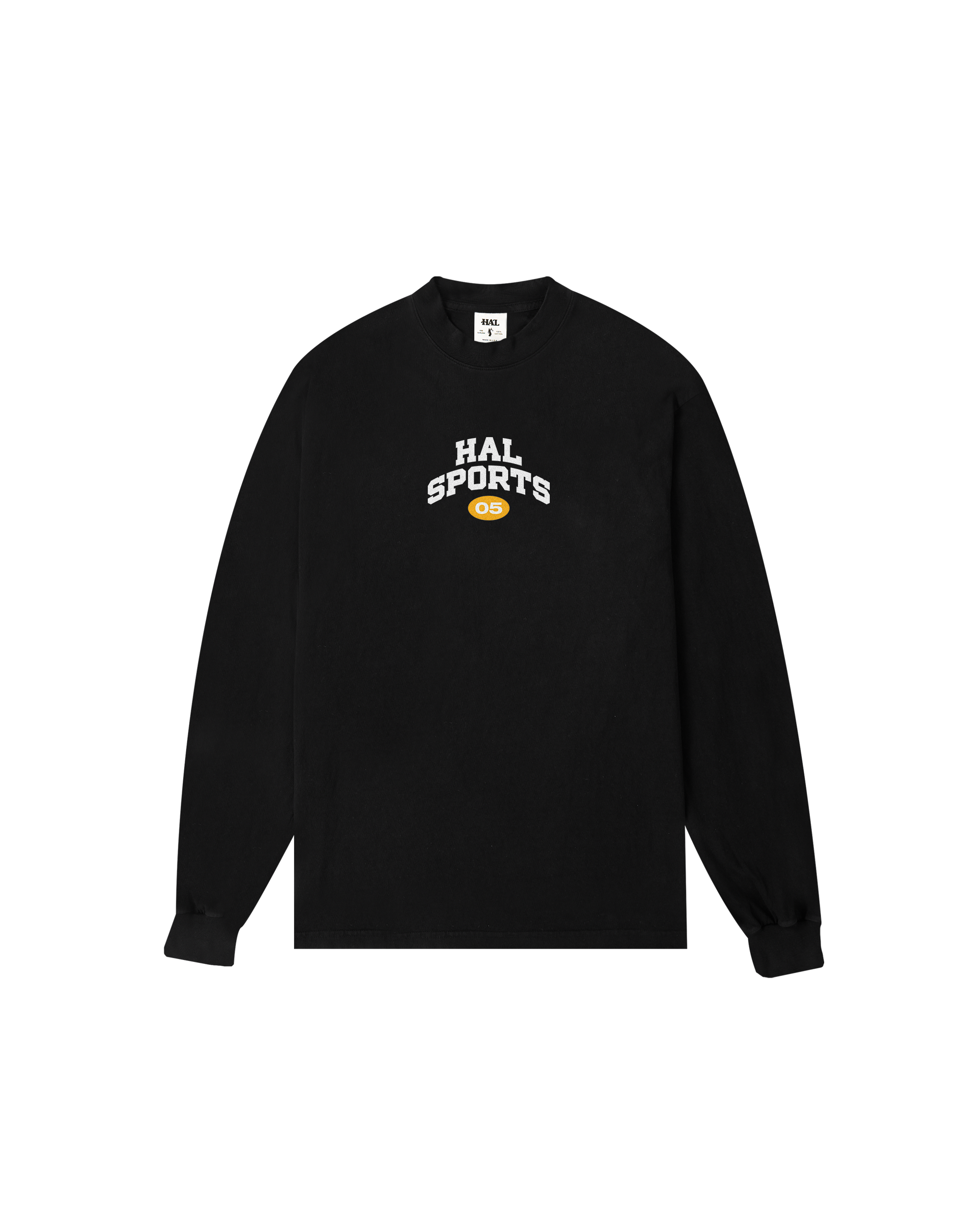 HAL Sports Logo L/S T-shirt - Black