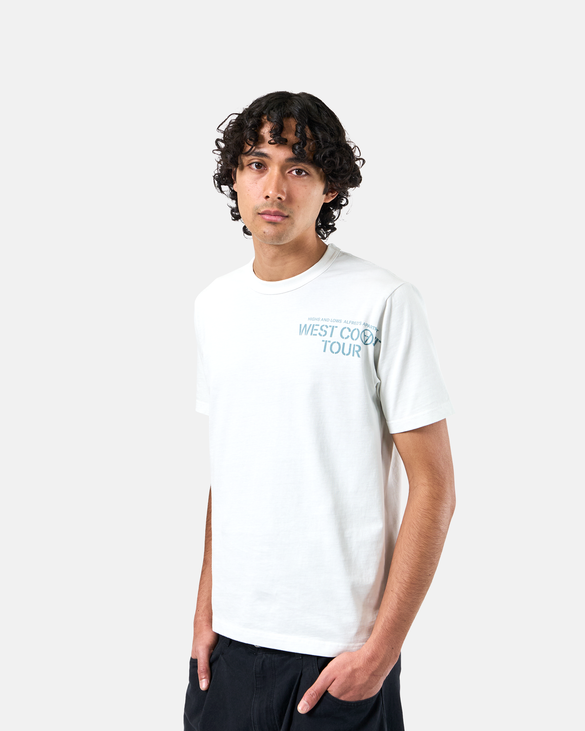 Alfreds Apartment West Coast Tour T-Shirt - Coconut