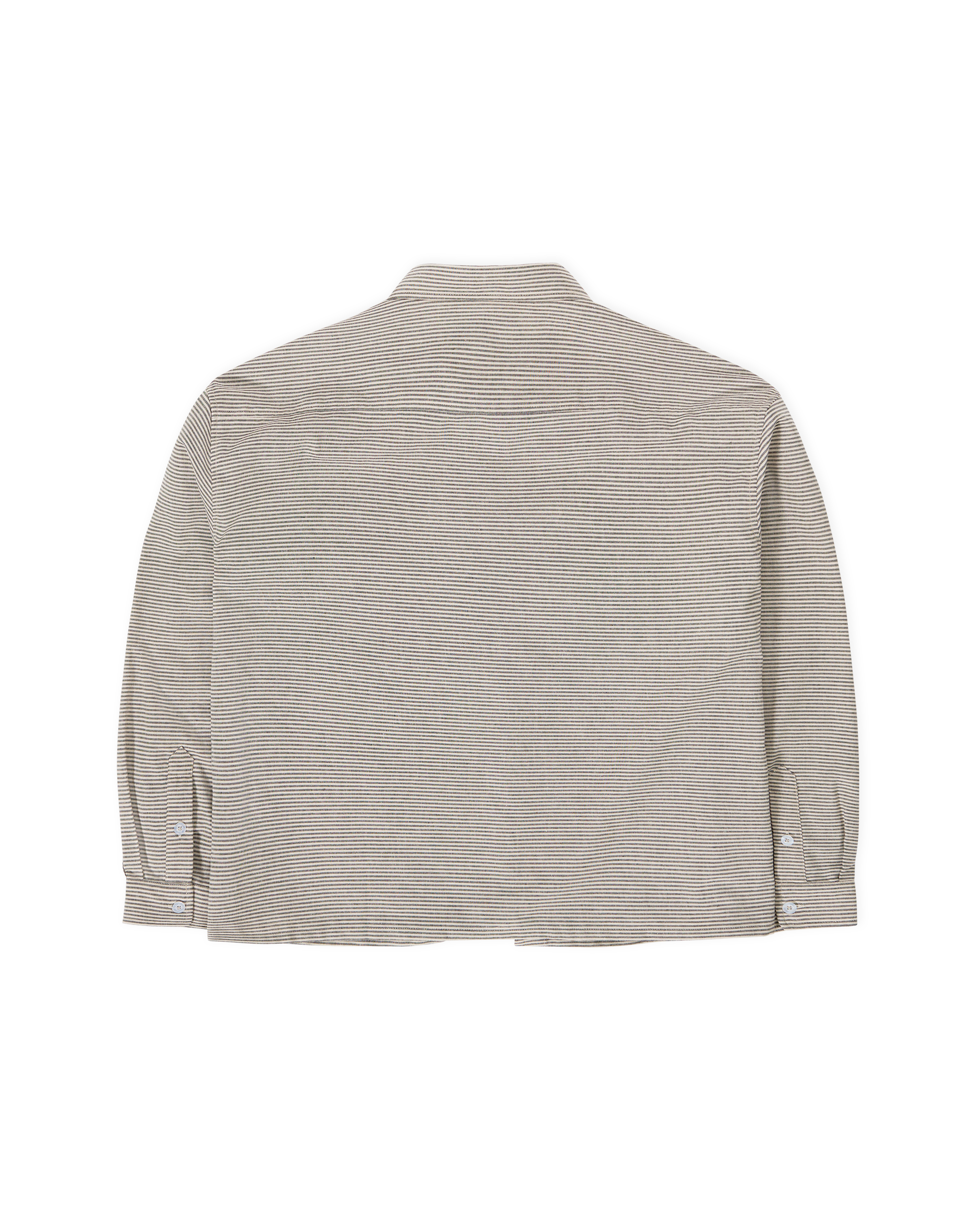 Script L/S Striped Shirt - Dried Herb / Sand