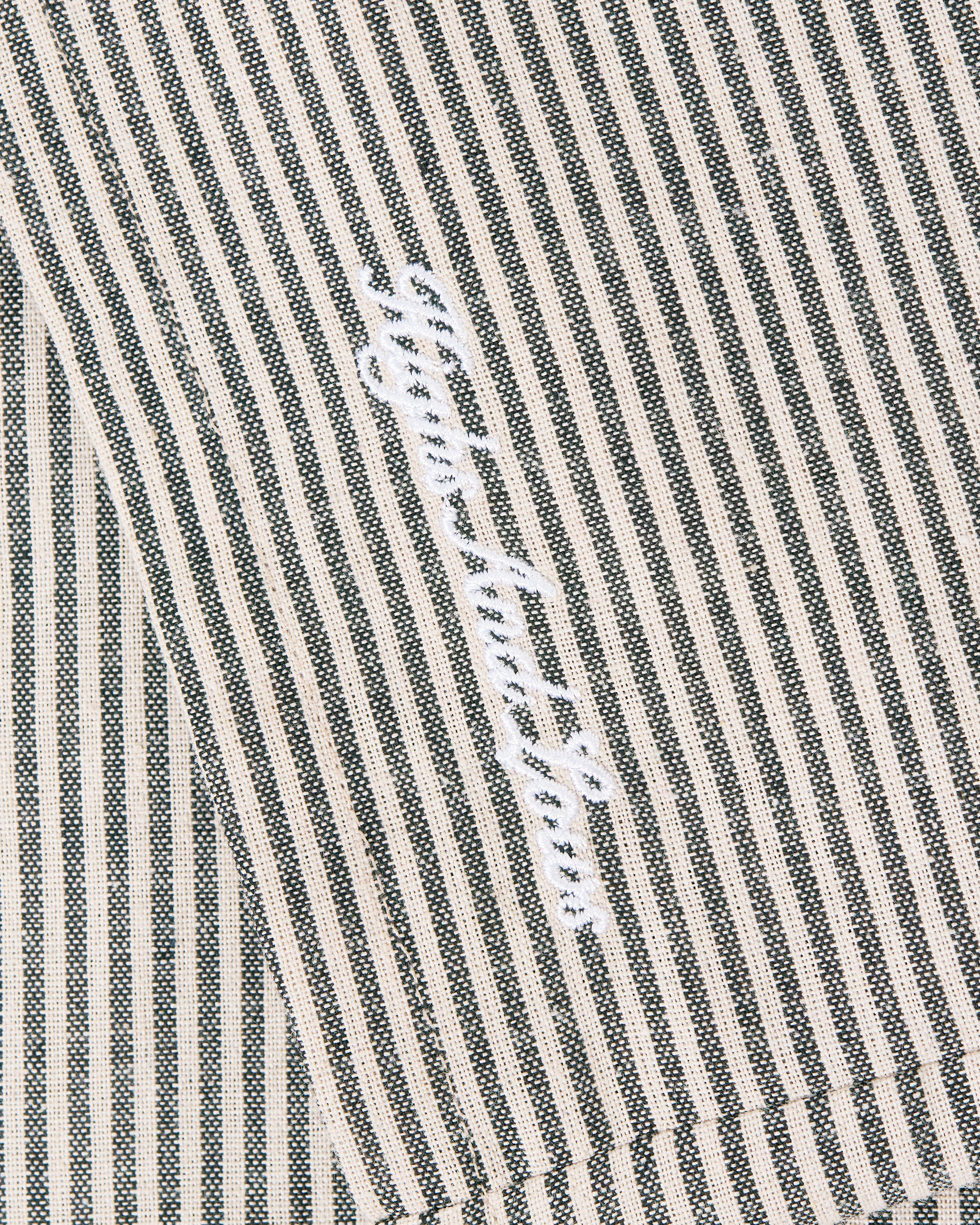 Script L/S Striped Shirt - Dried Herb / Sand
