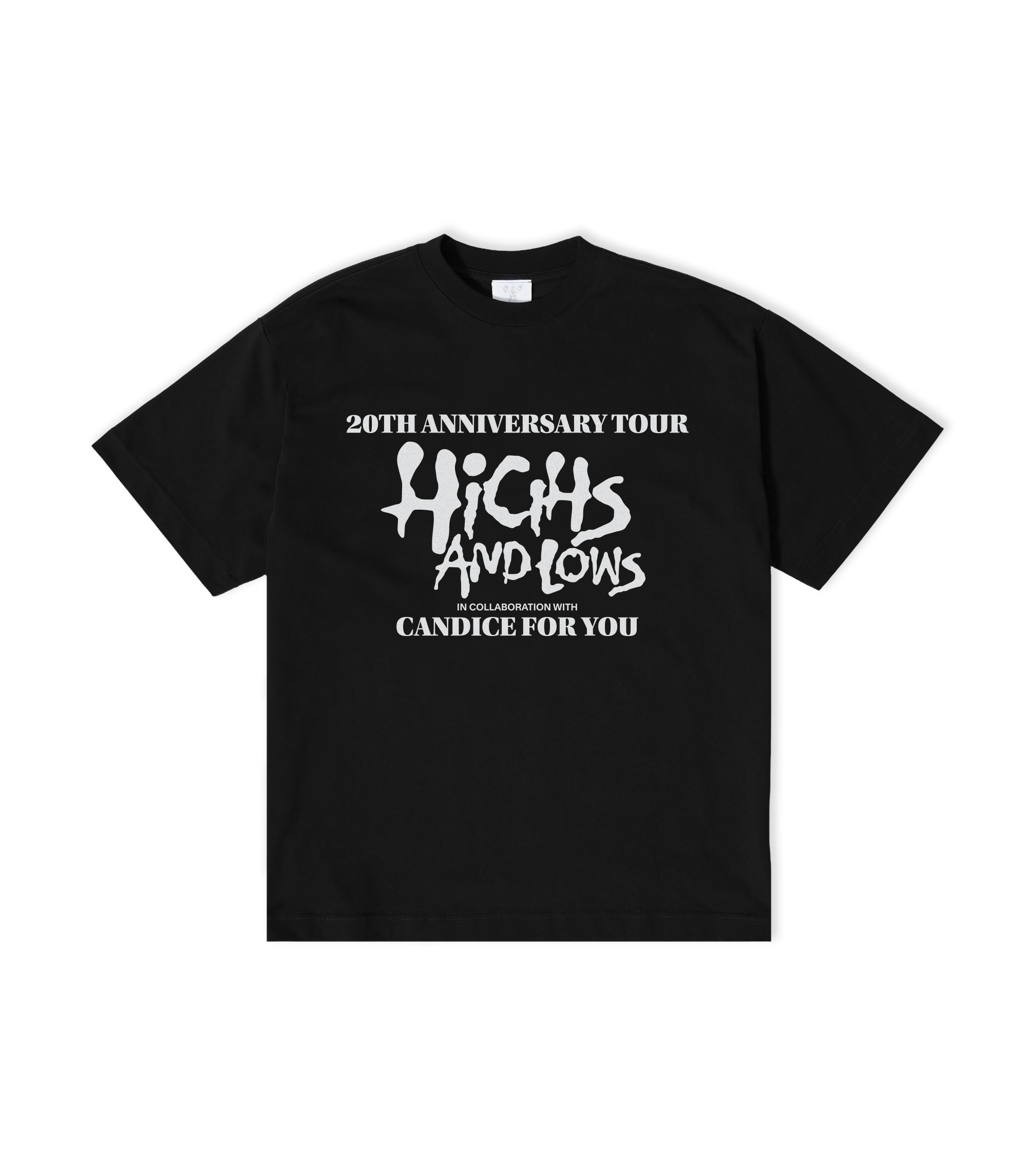 CANDICE 20th Year T-shirt - Black
